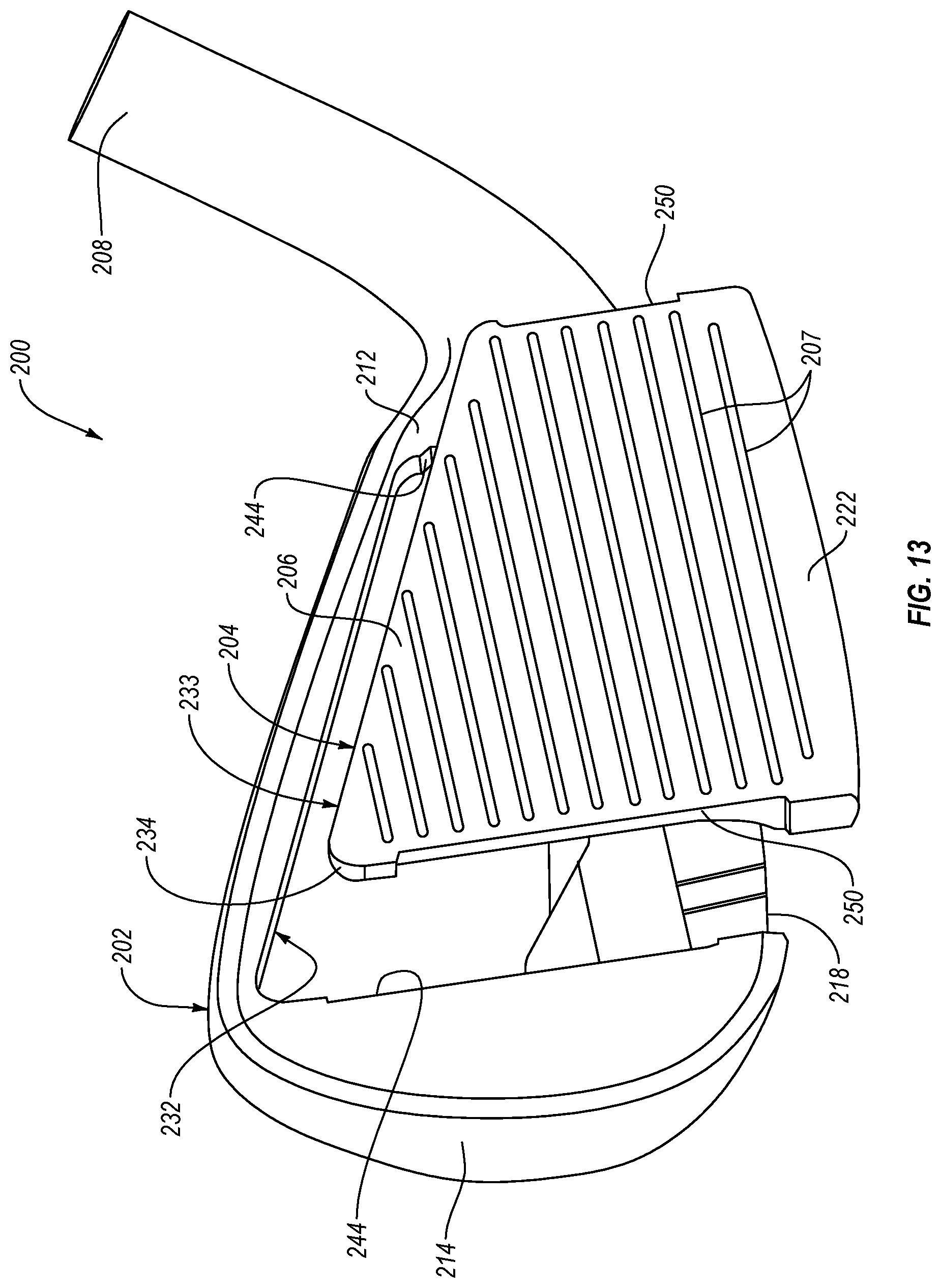Patent US12097414 Figure 13 – Golf club head