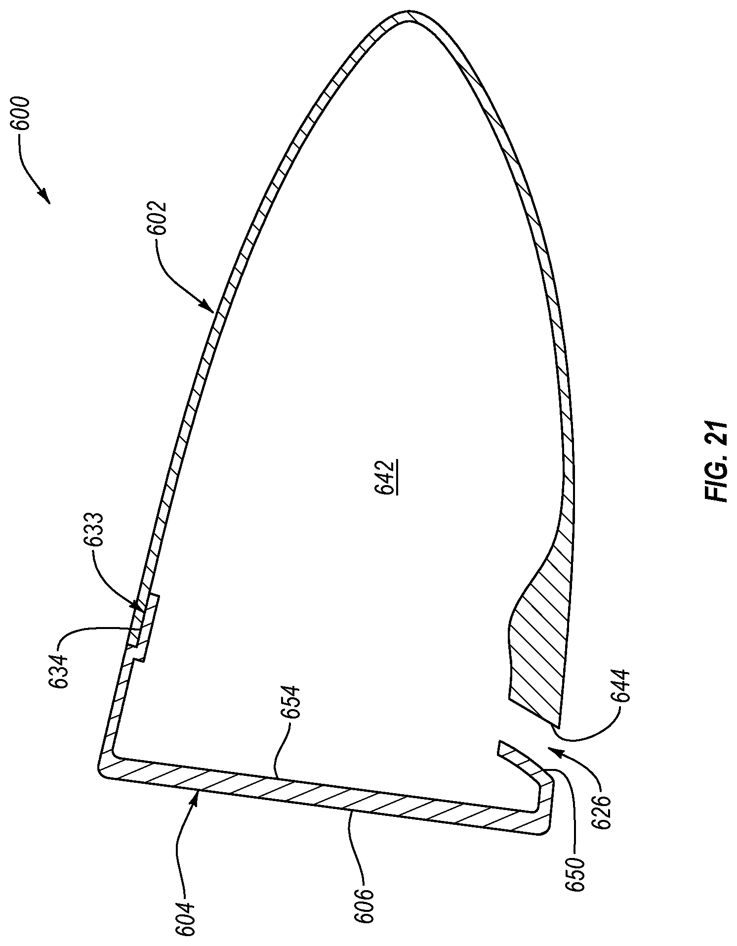 Patent US12097414 Figure 18 – Golf club head