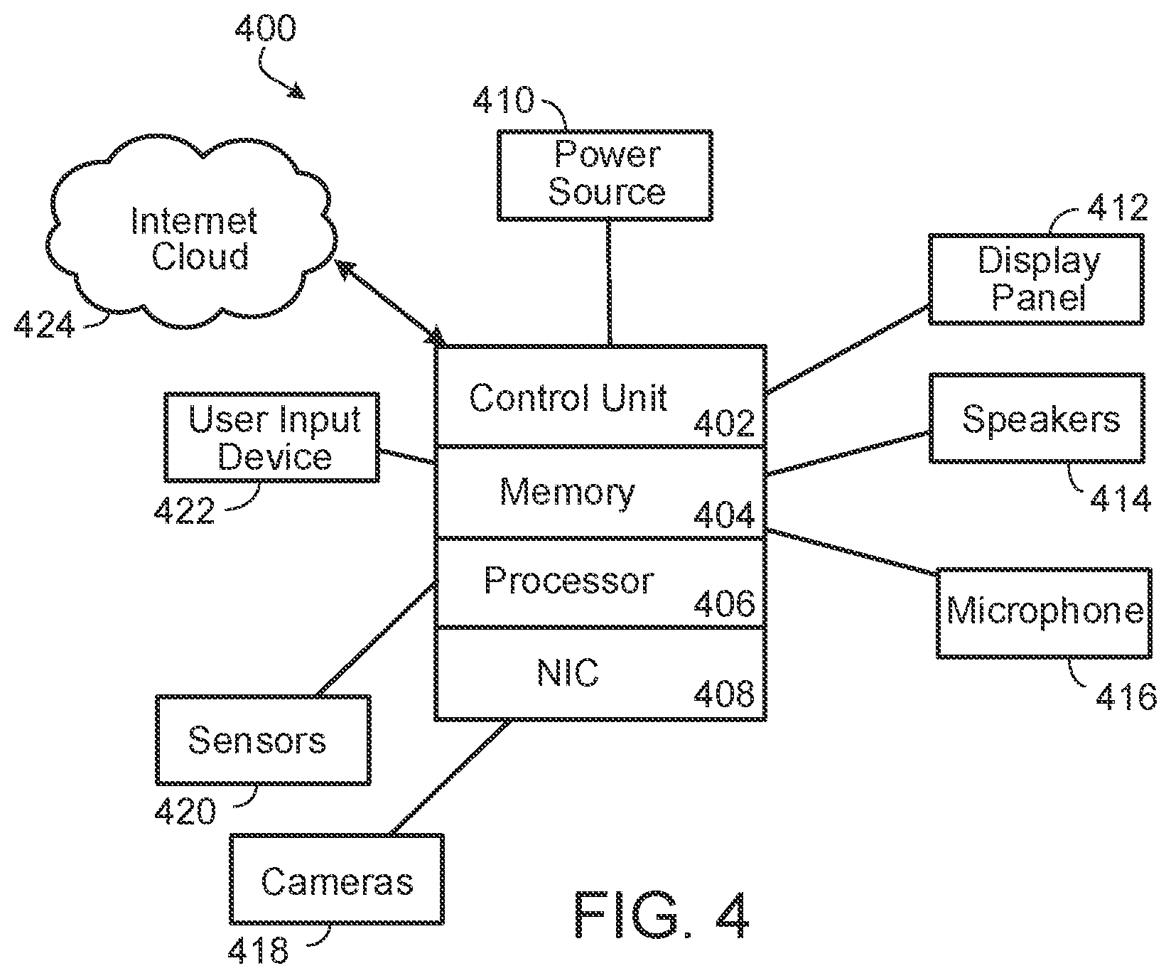 Patent US12097417 Figure 7 – Interactive basketball system