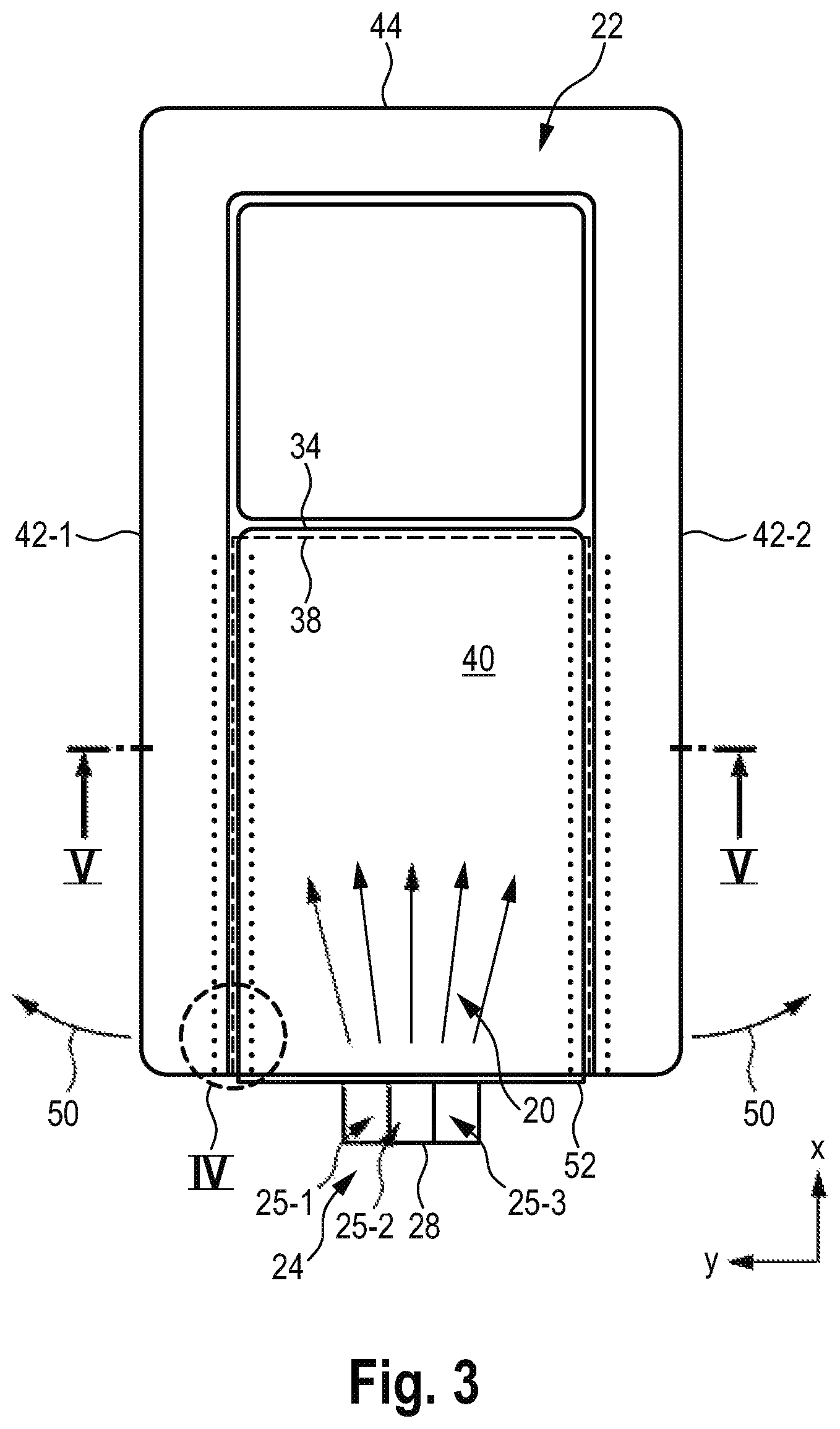 Patent US12097418 Figure 7 – Pump cell for mobile surfing facility including radial pump and diffusor