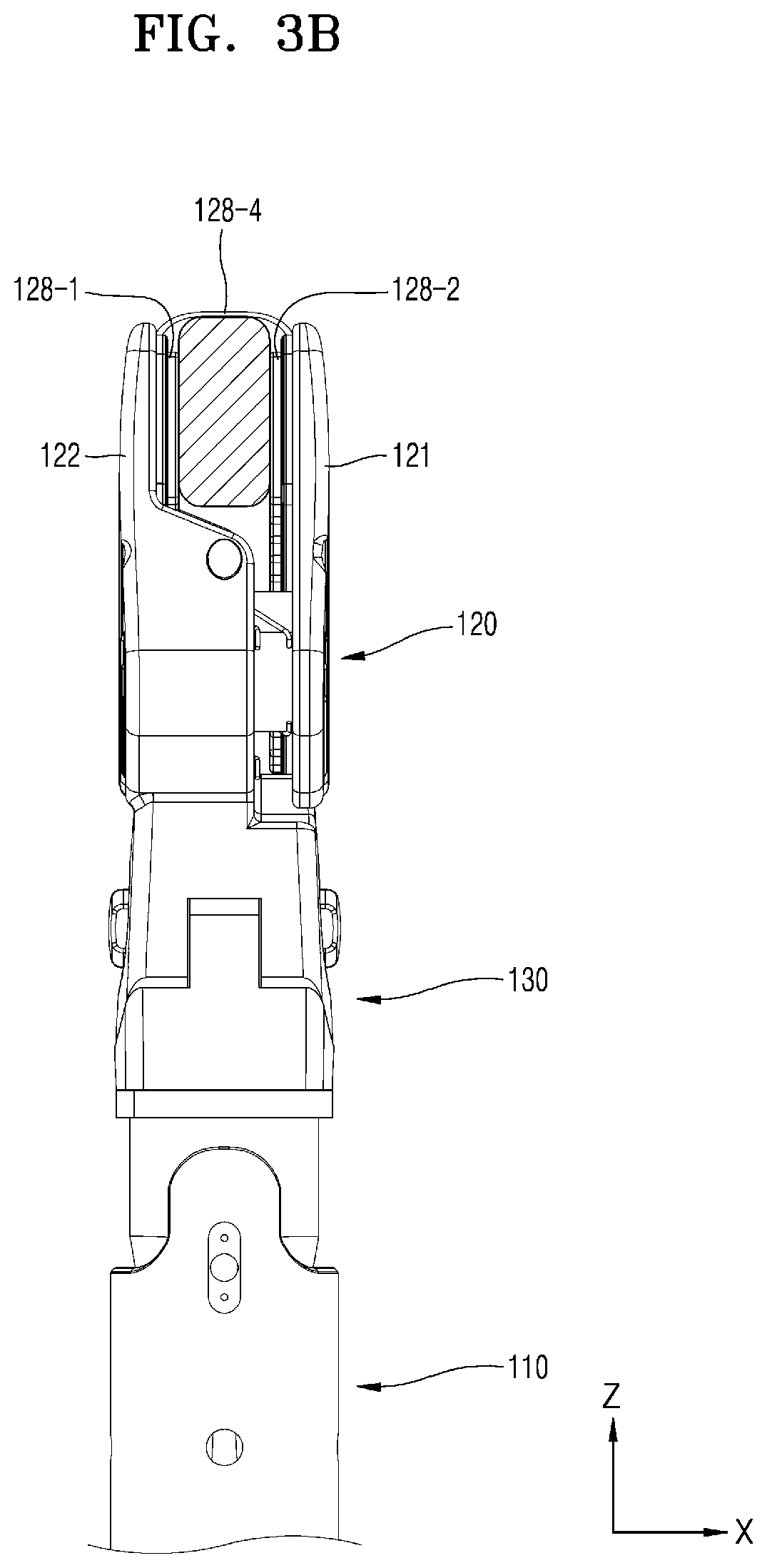 Patent US12097419 Figure 5 – Frame support module and bicycle simulator comprising same