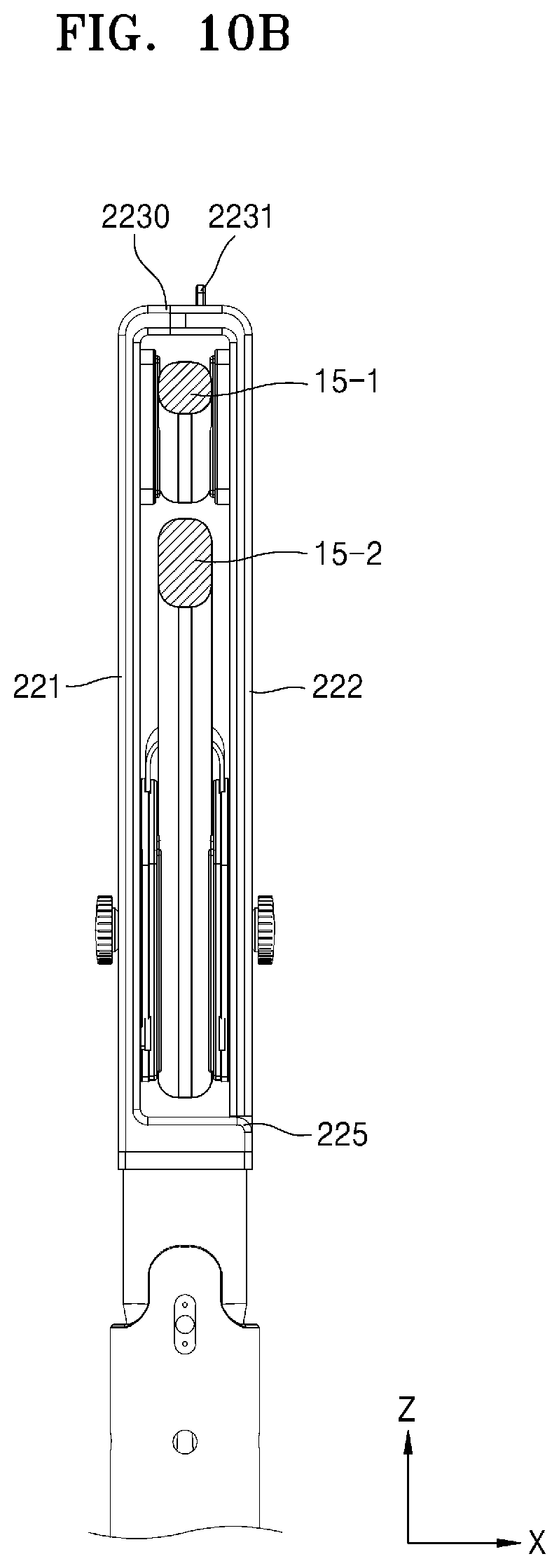 Patent US12097419 Figure 14 – Frame support module and bicycle simulator comprising same