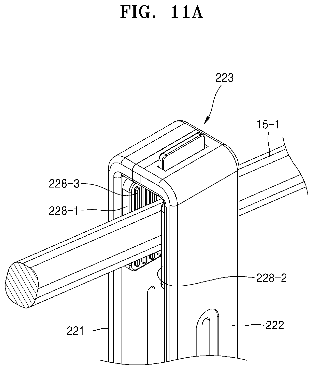Patent US12097419 Figure 15 – Frame support module and bicycle simulator comprising same