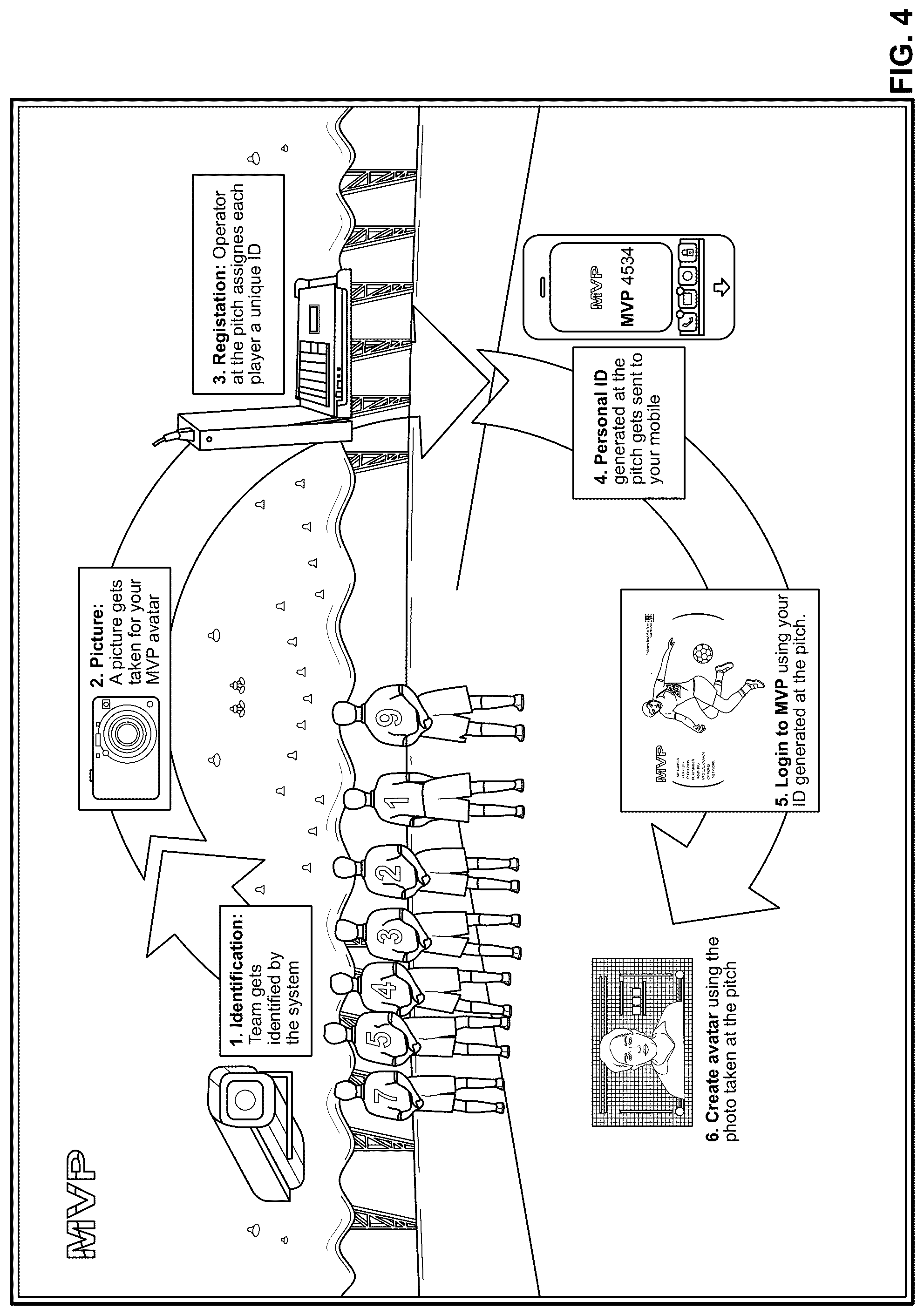Patent US12097422 Figure 3 – Athletic training system and method