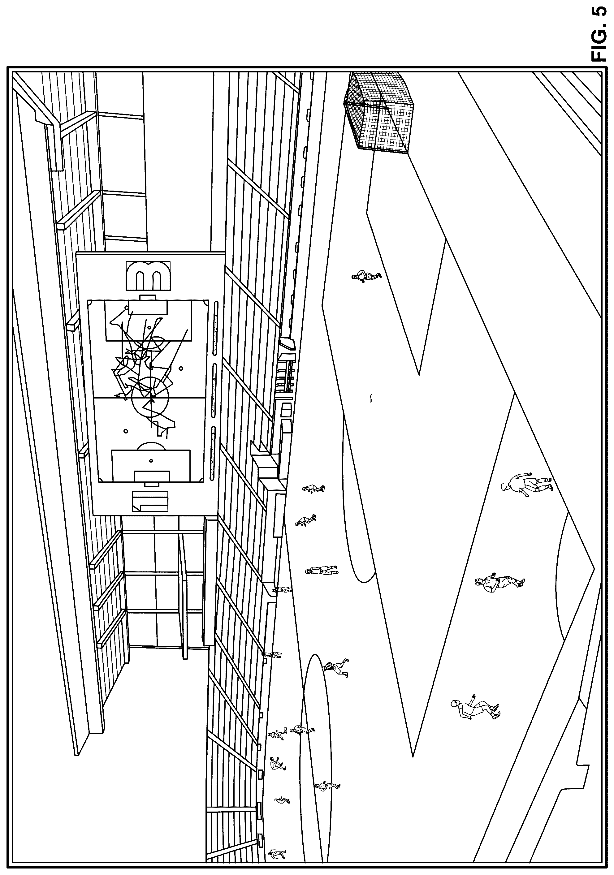 Patent US12097422 Figure 4 – Athletic training system and method