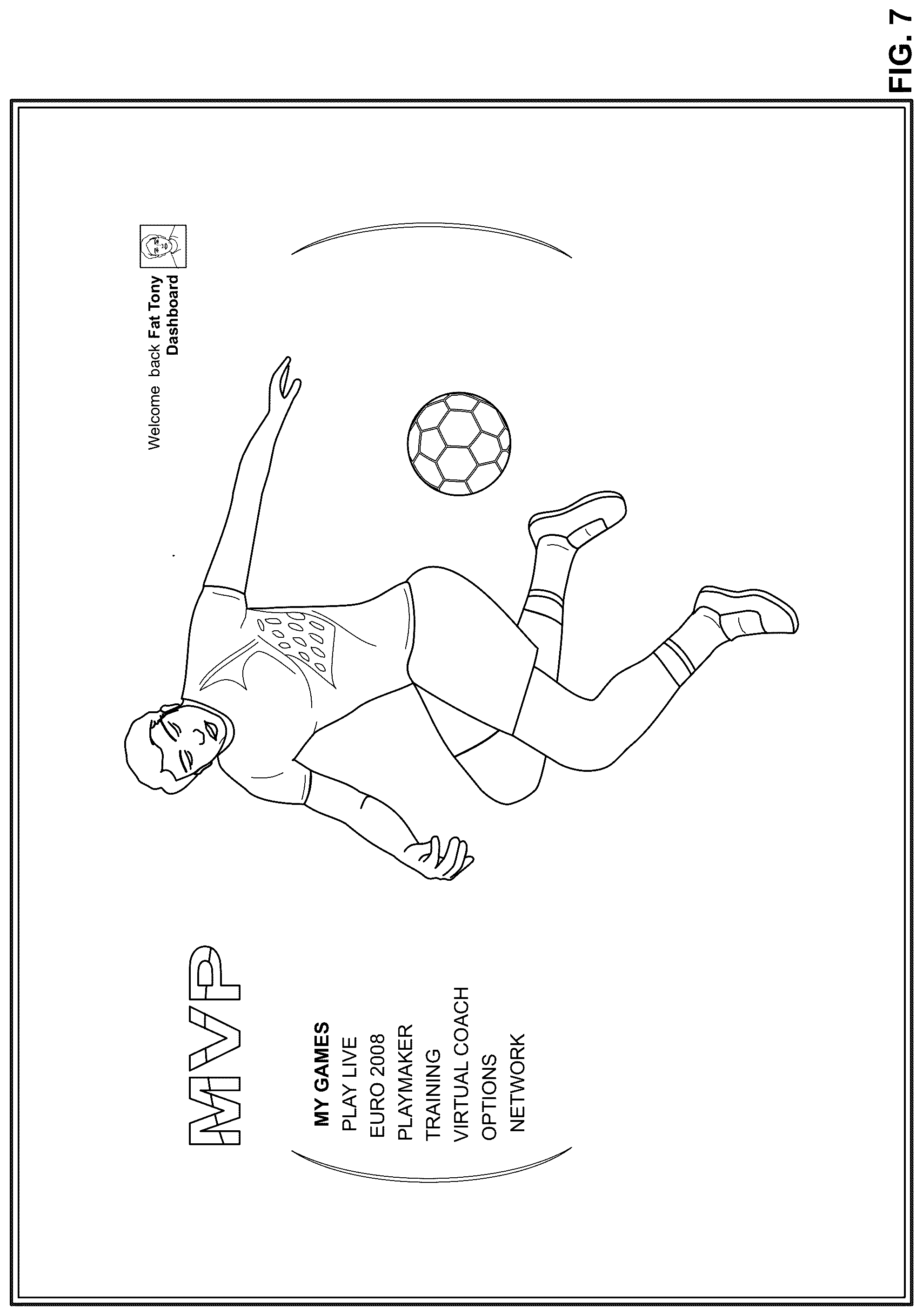 Patent US12097422 Figure 6 – Athletic training system and method