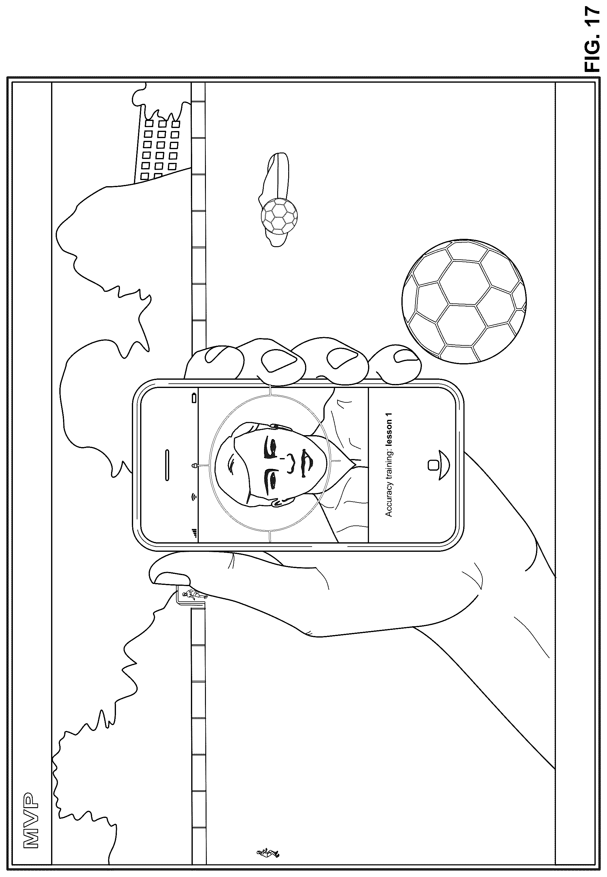 Patent US12097422 Figure 16 – Athletic training system and method