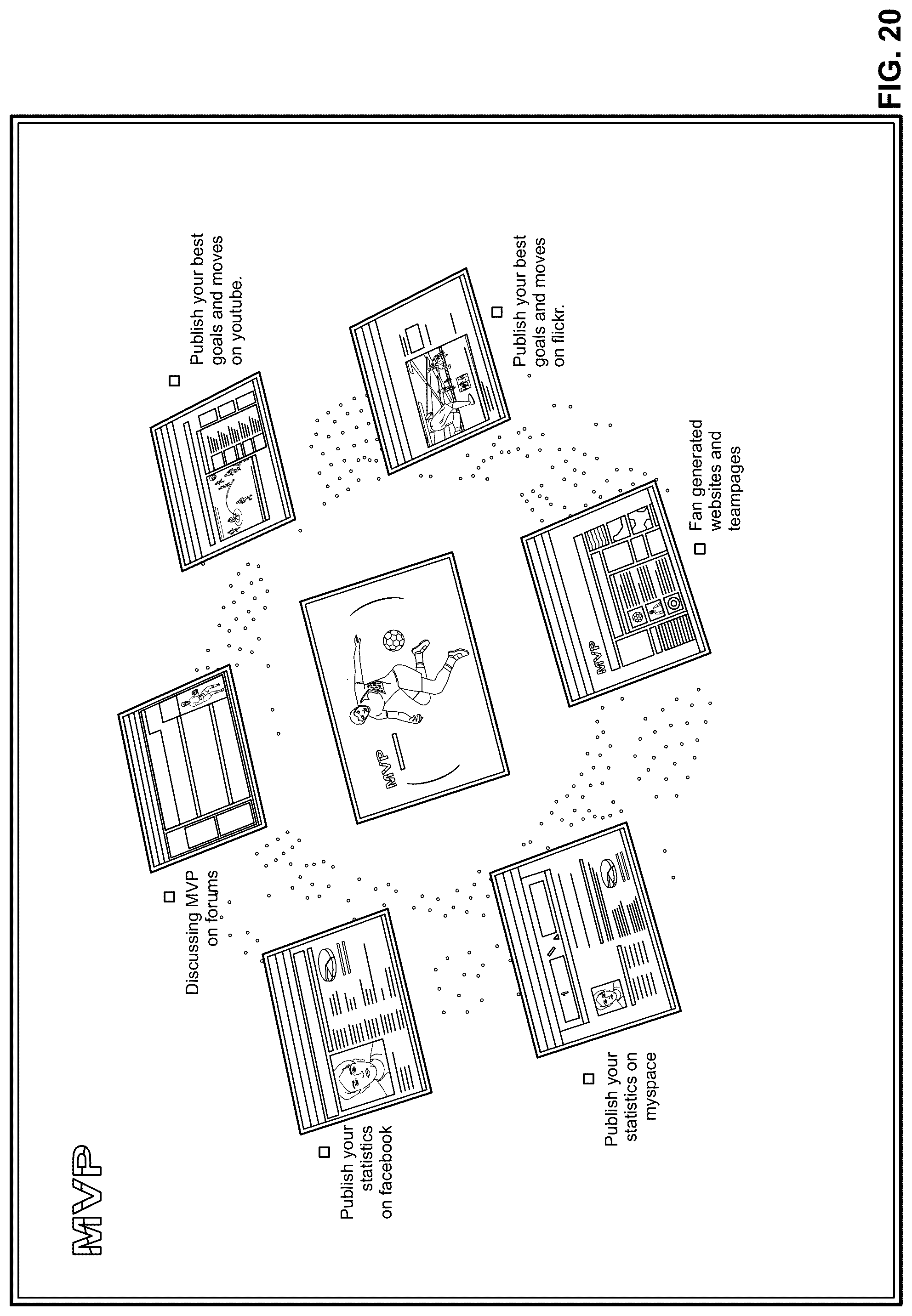 Patent US12097422 Figure 19 – Athletic training system and method