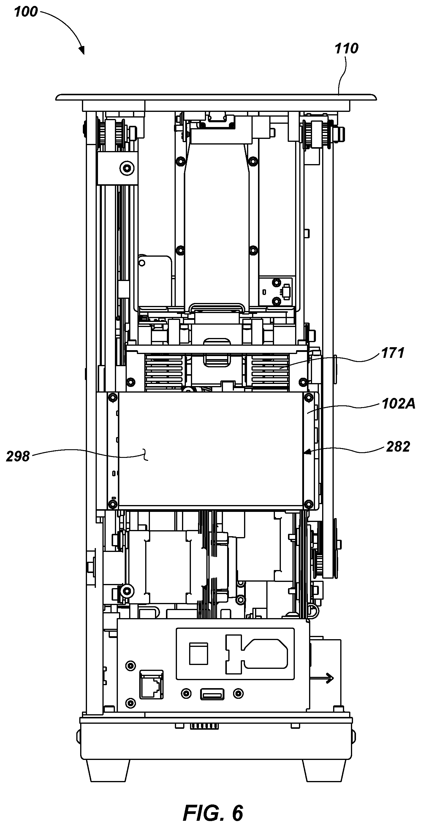 Patent US12097423 Figure 6 – Automatic card shufflers and related methods of automatic jam recovery