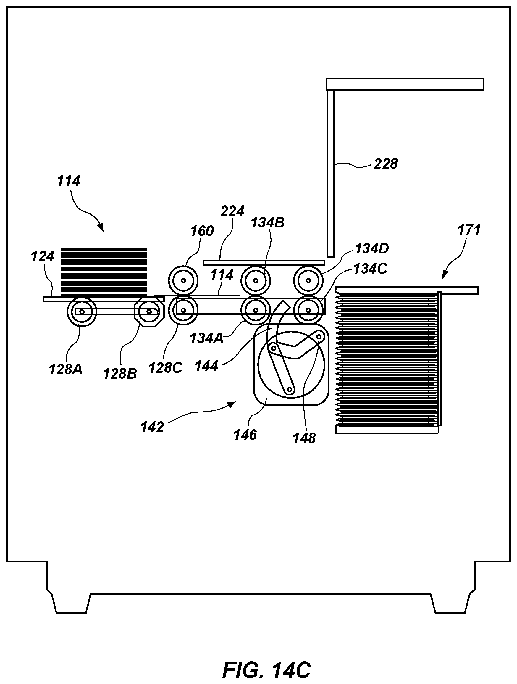 Patent US12097423 Figure 15 – Automatic card shufflers and related methods of automatic jam recovery