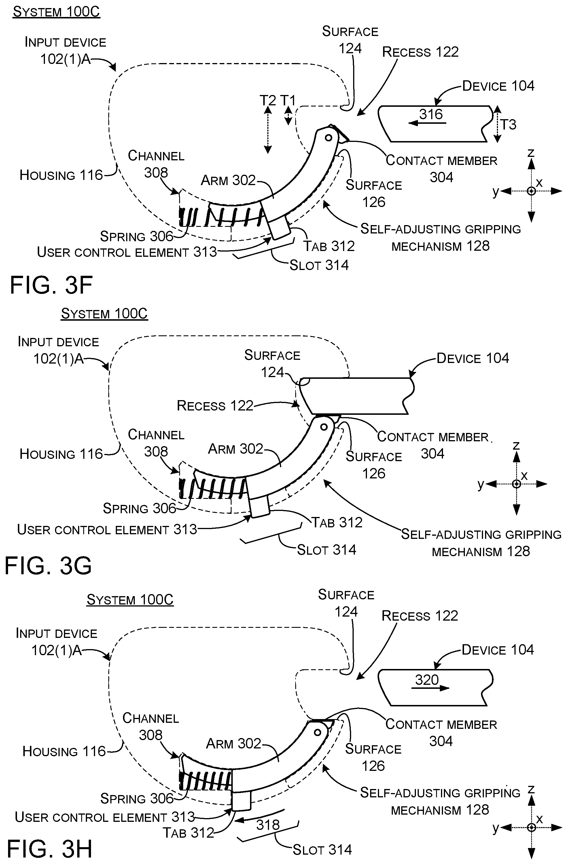 Patent US12097425 Figure 7 – Adaptable input devices