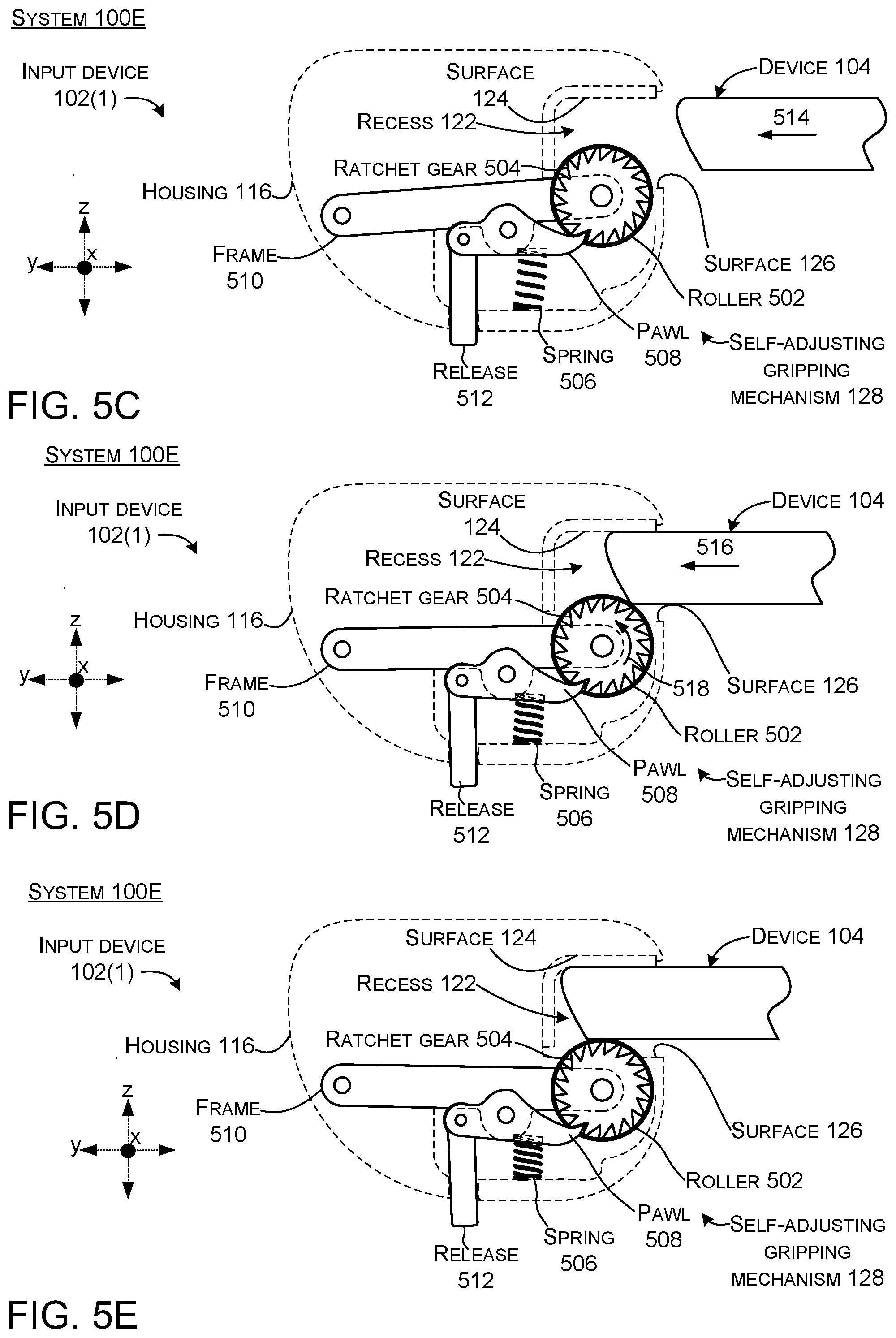Patent US12097425 Figure 13 – Adaptable input devices