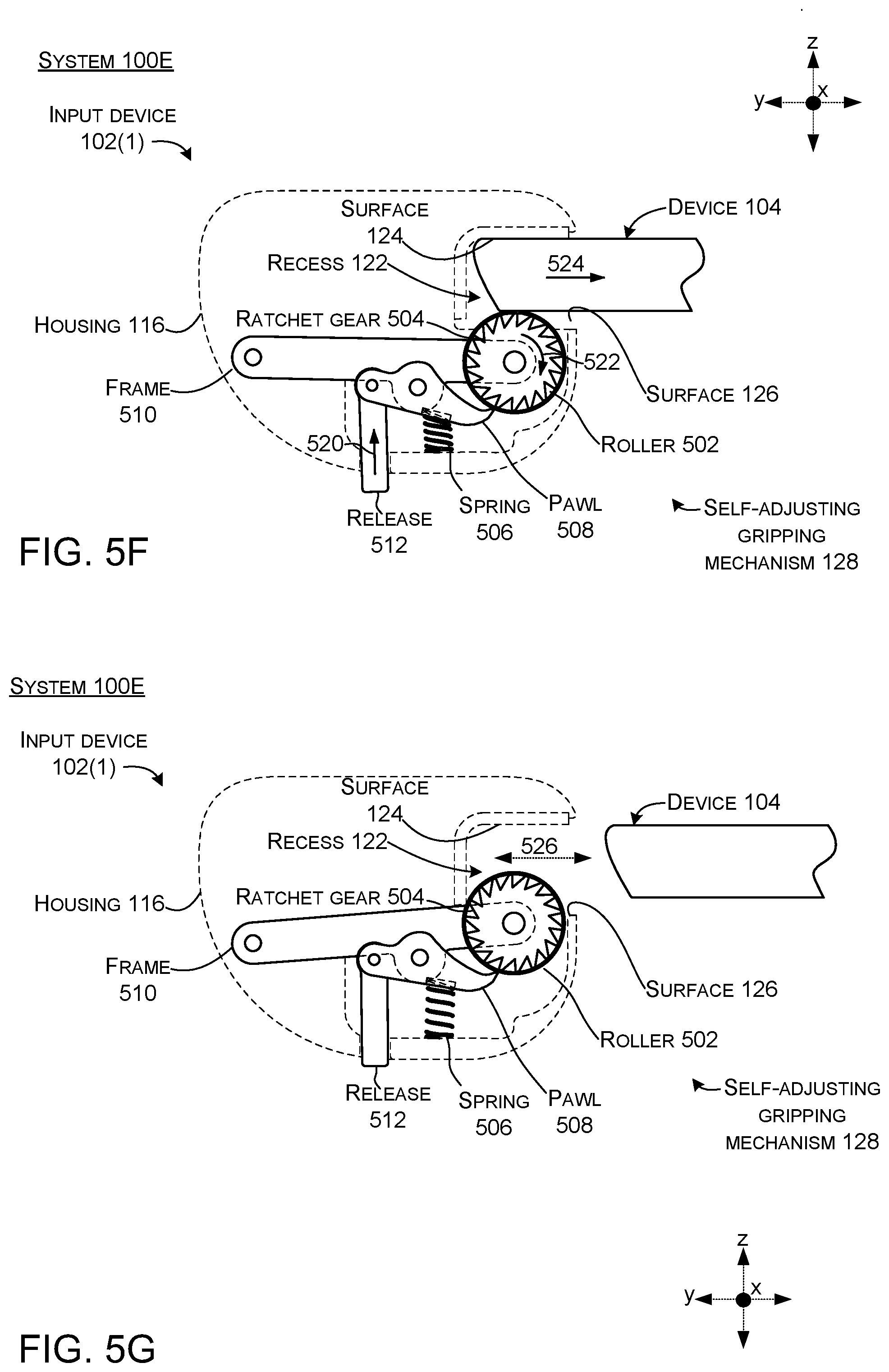 Patent US12097425 Figure 14 – Adaptable input devices