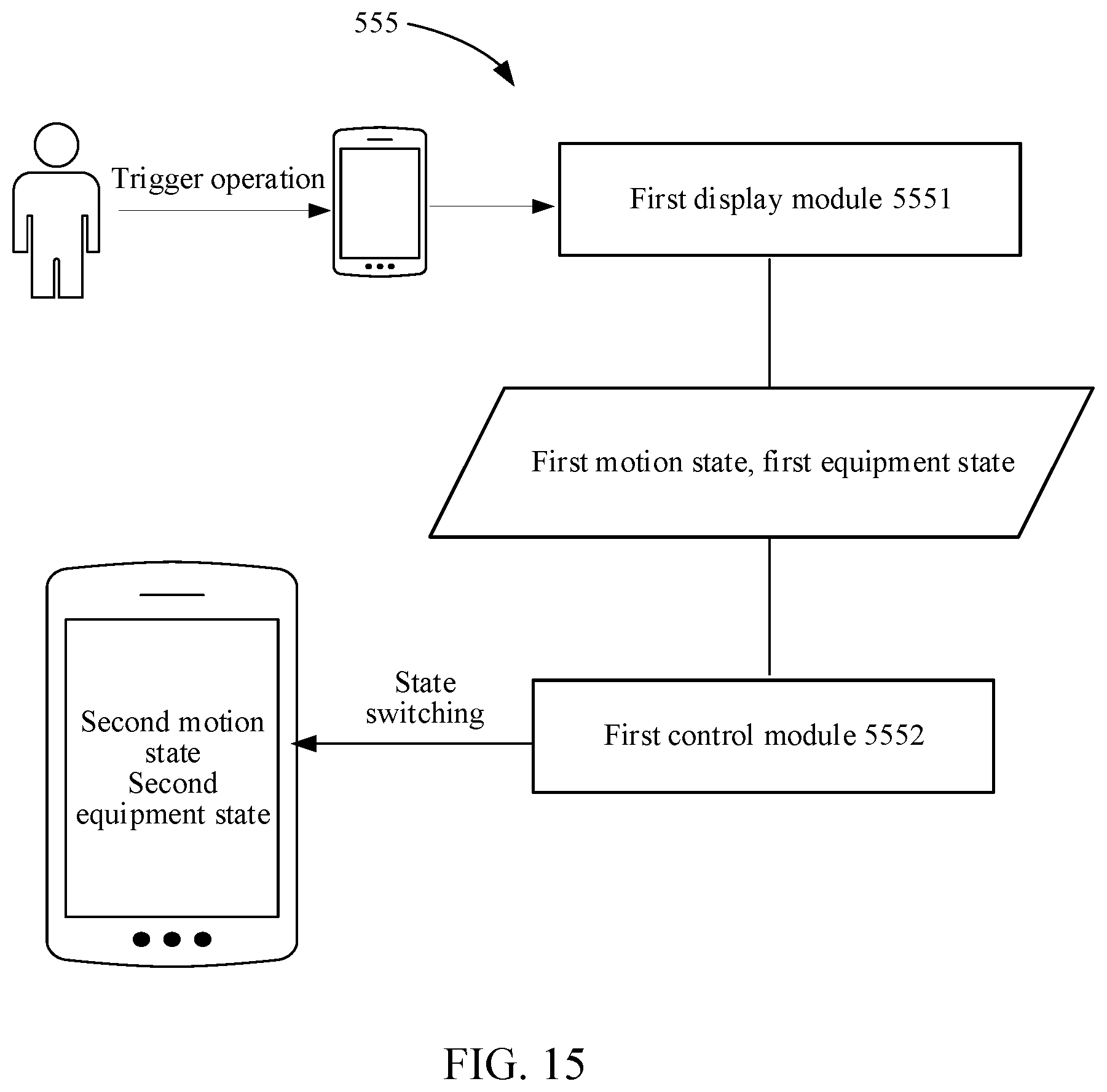 Patent US12097428 Figure 14 – Method and apparatus for state switching in virtual scene, device, medium, and program product