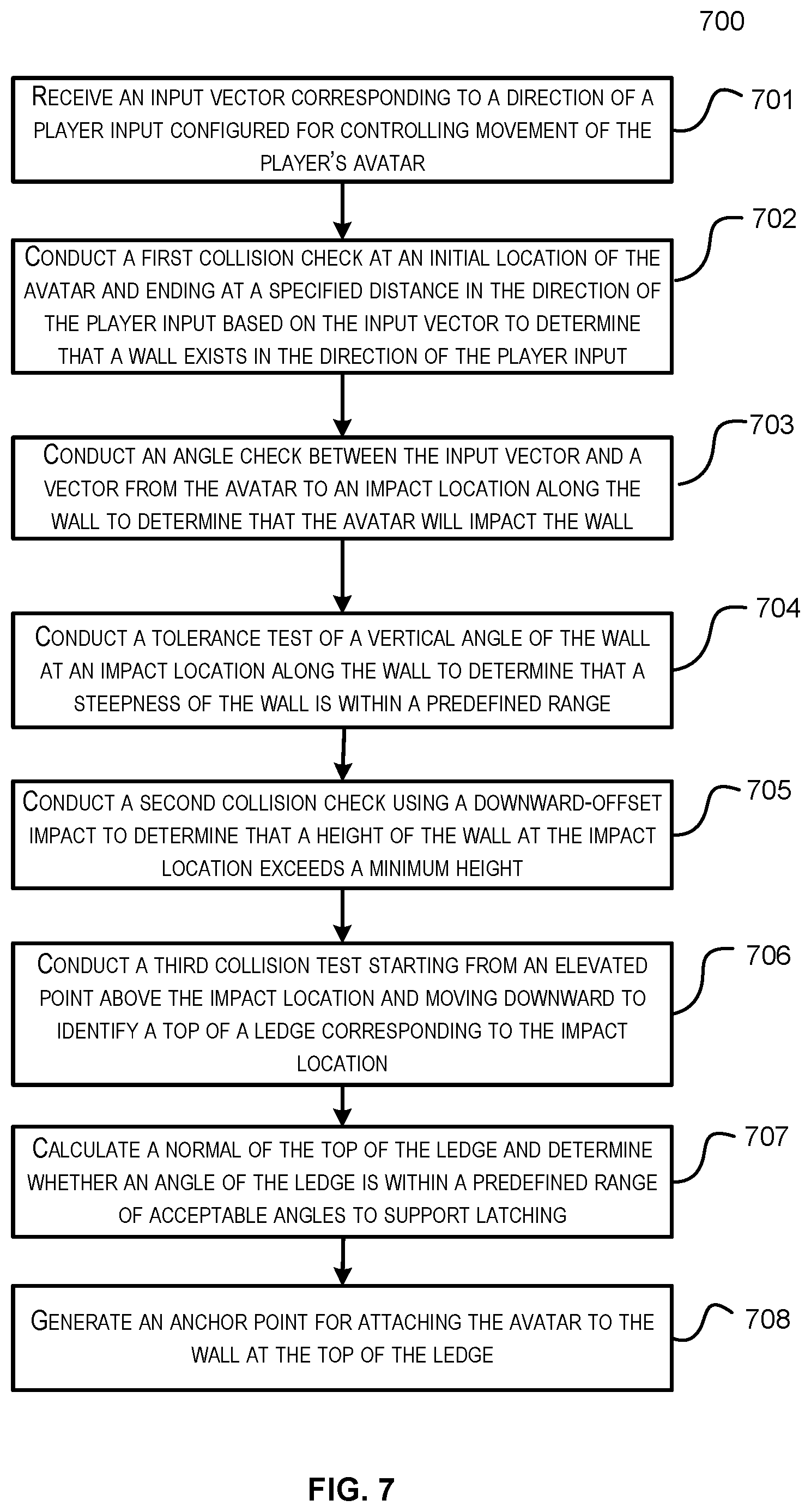 Patent US12097432 Figure 8 – Markup free ledge grab