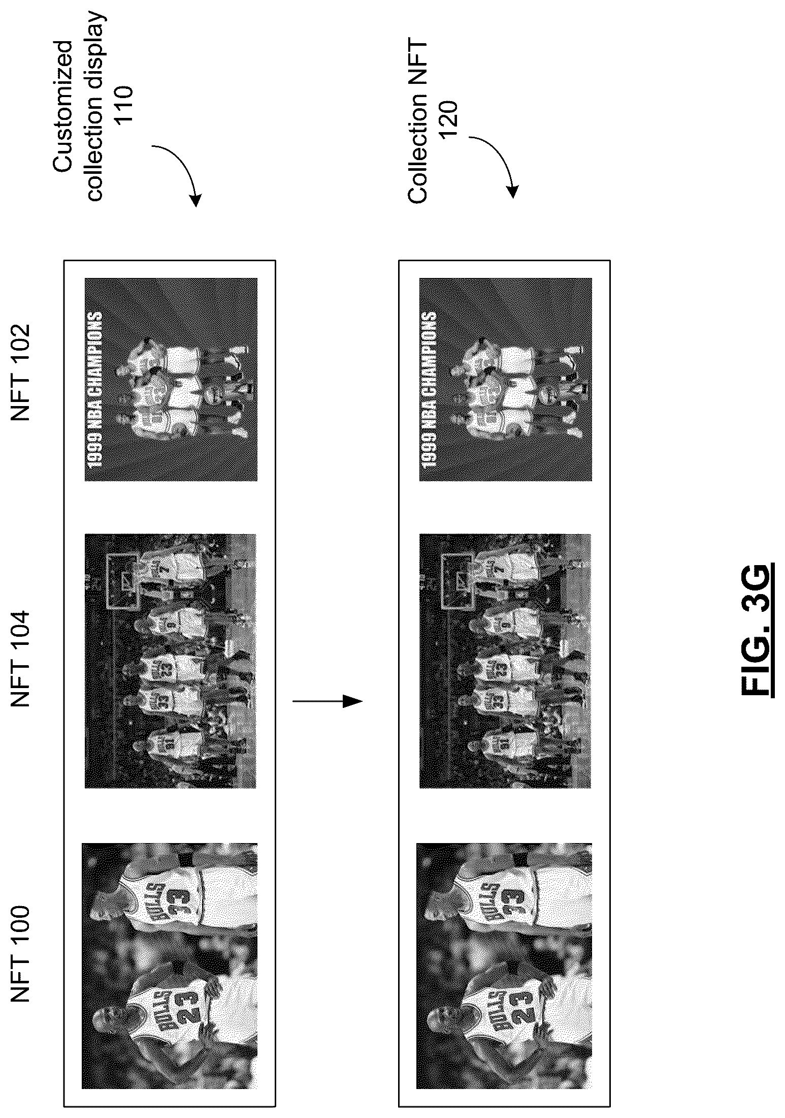 Patent US12097433 Figure 10 – Updating game NFTs based on game play