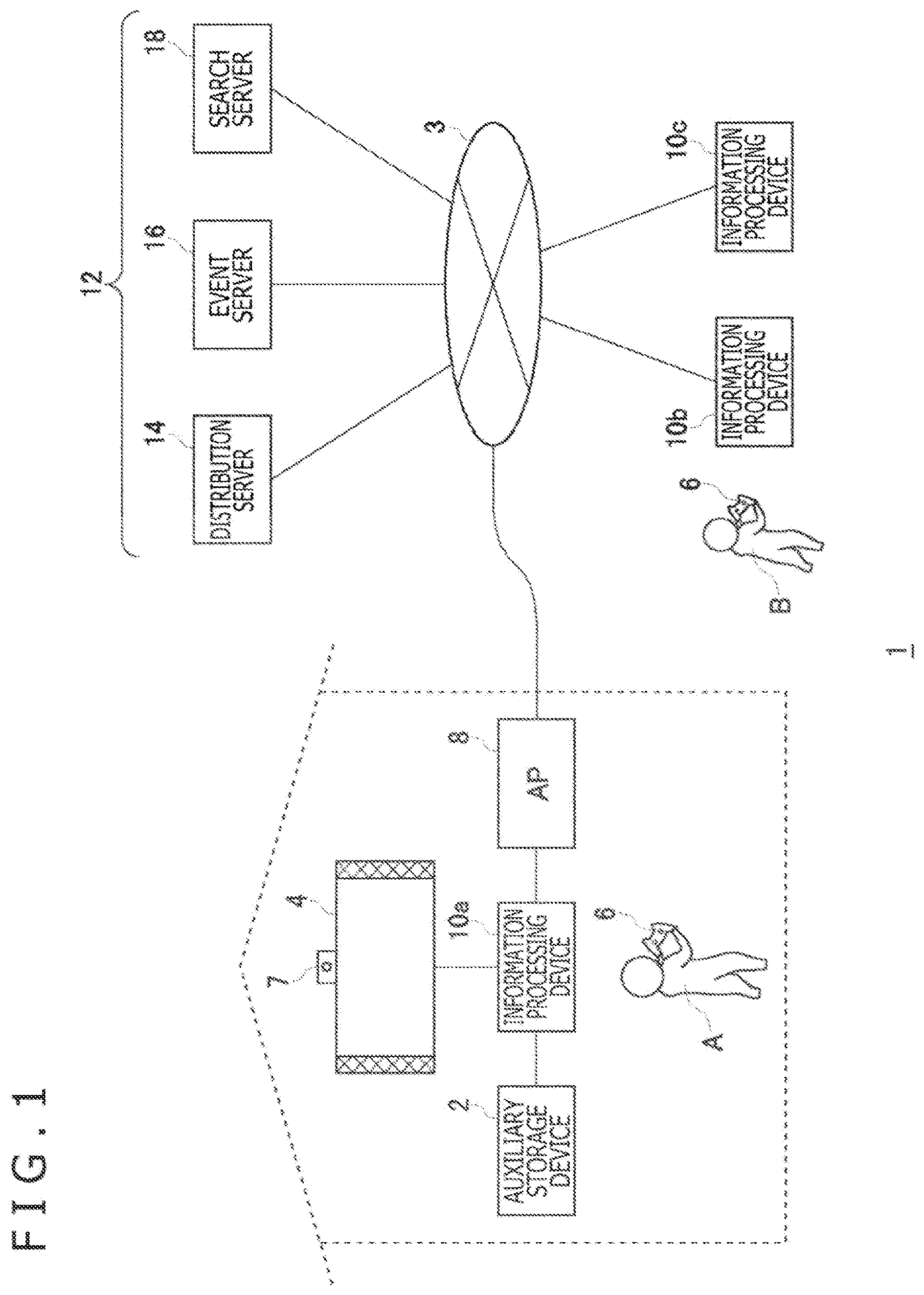 Patent US12097436 Figure 1 – Information processing device