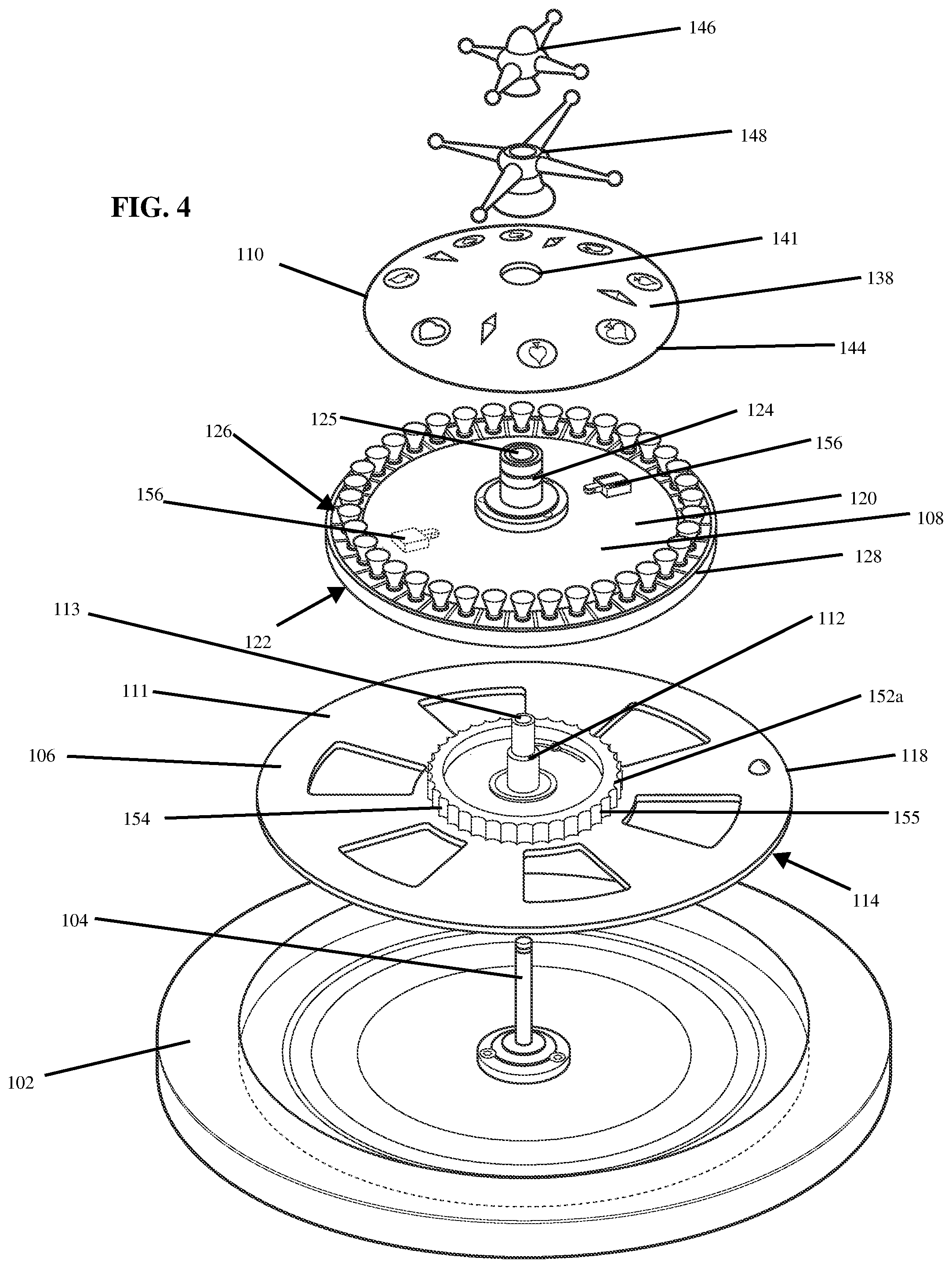 Patent US12097440 Figure 4 – Wheel game apparatus and wagering game methods