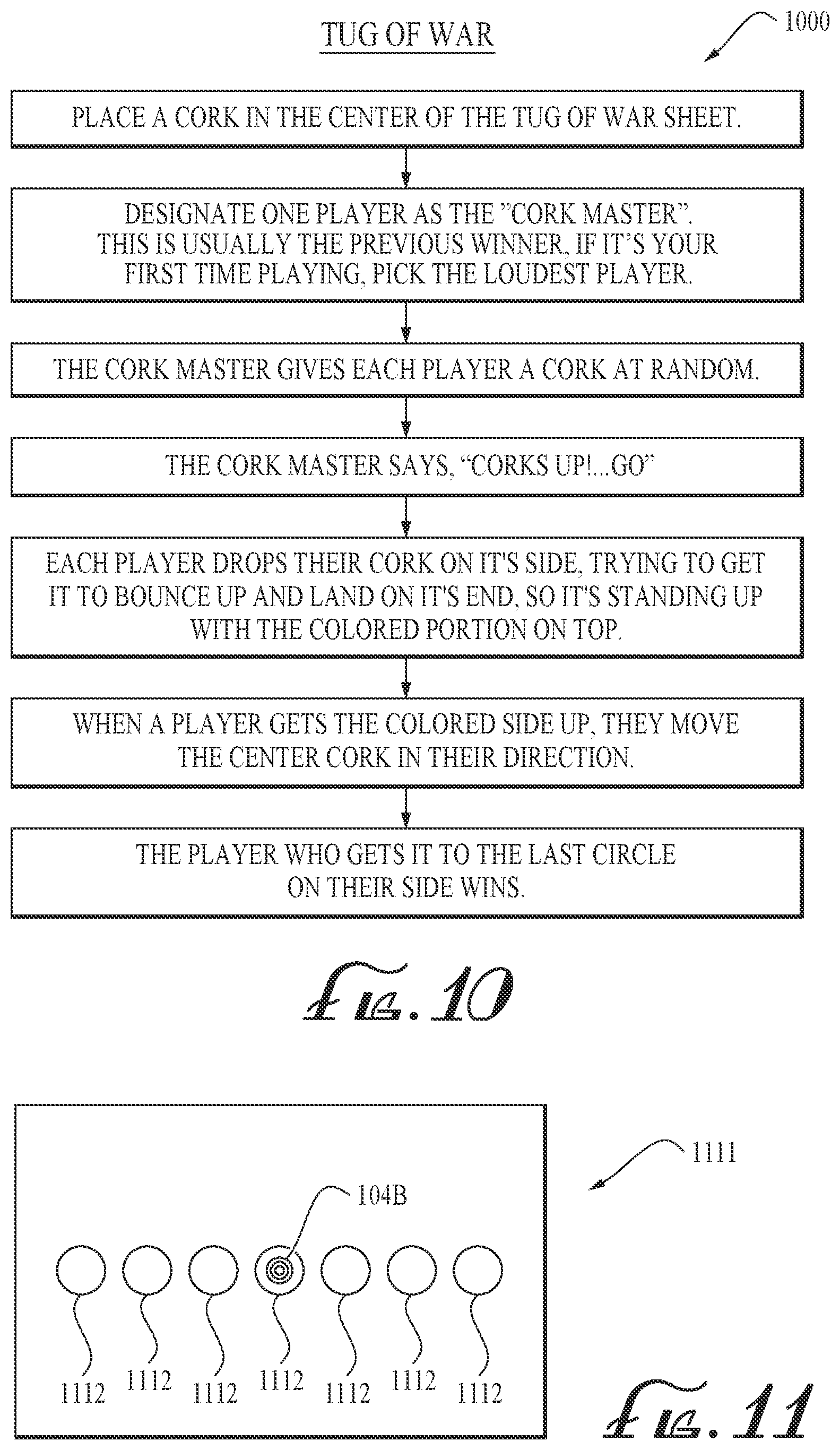 Patent US12097441 Figure 8 – Strategic bouncing game and method of playing same