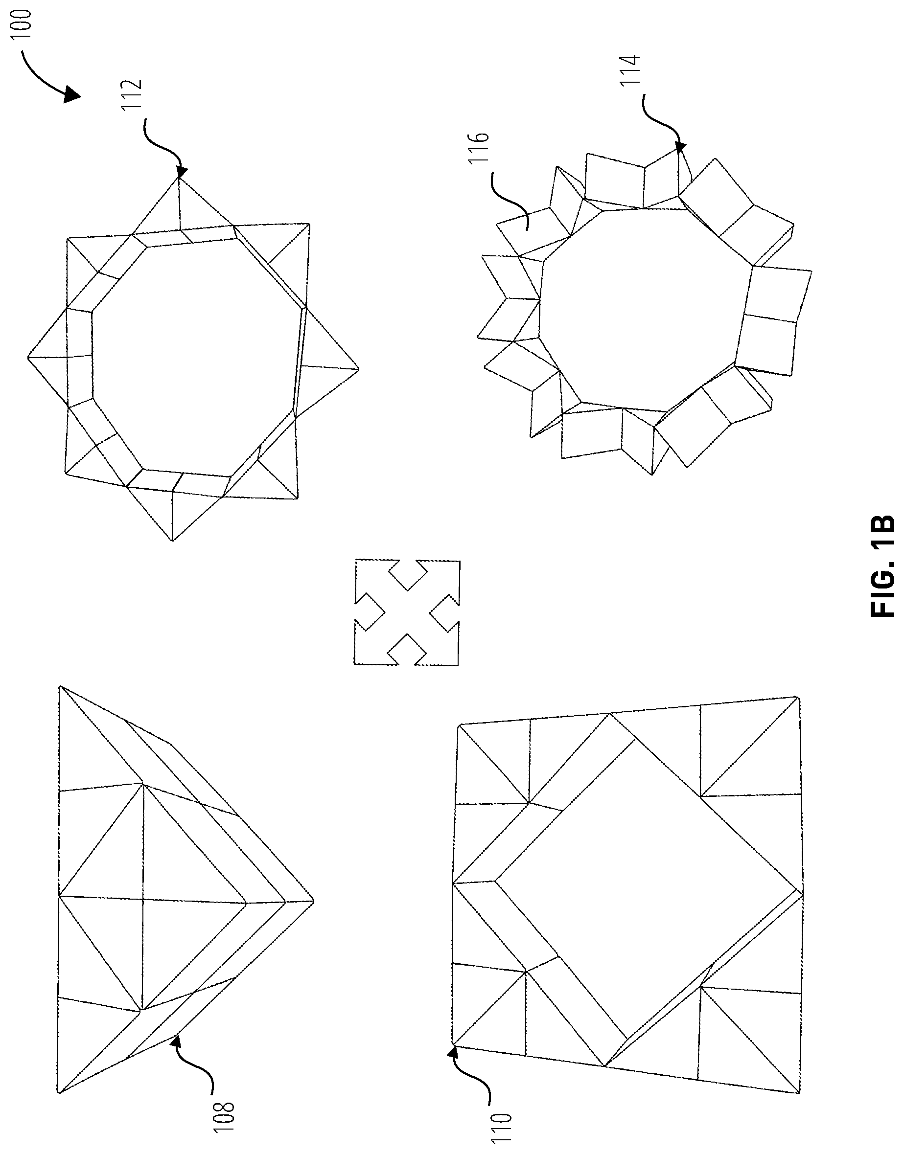 Patent US12097442 Figure 2 – Pentahedral module puzzle