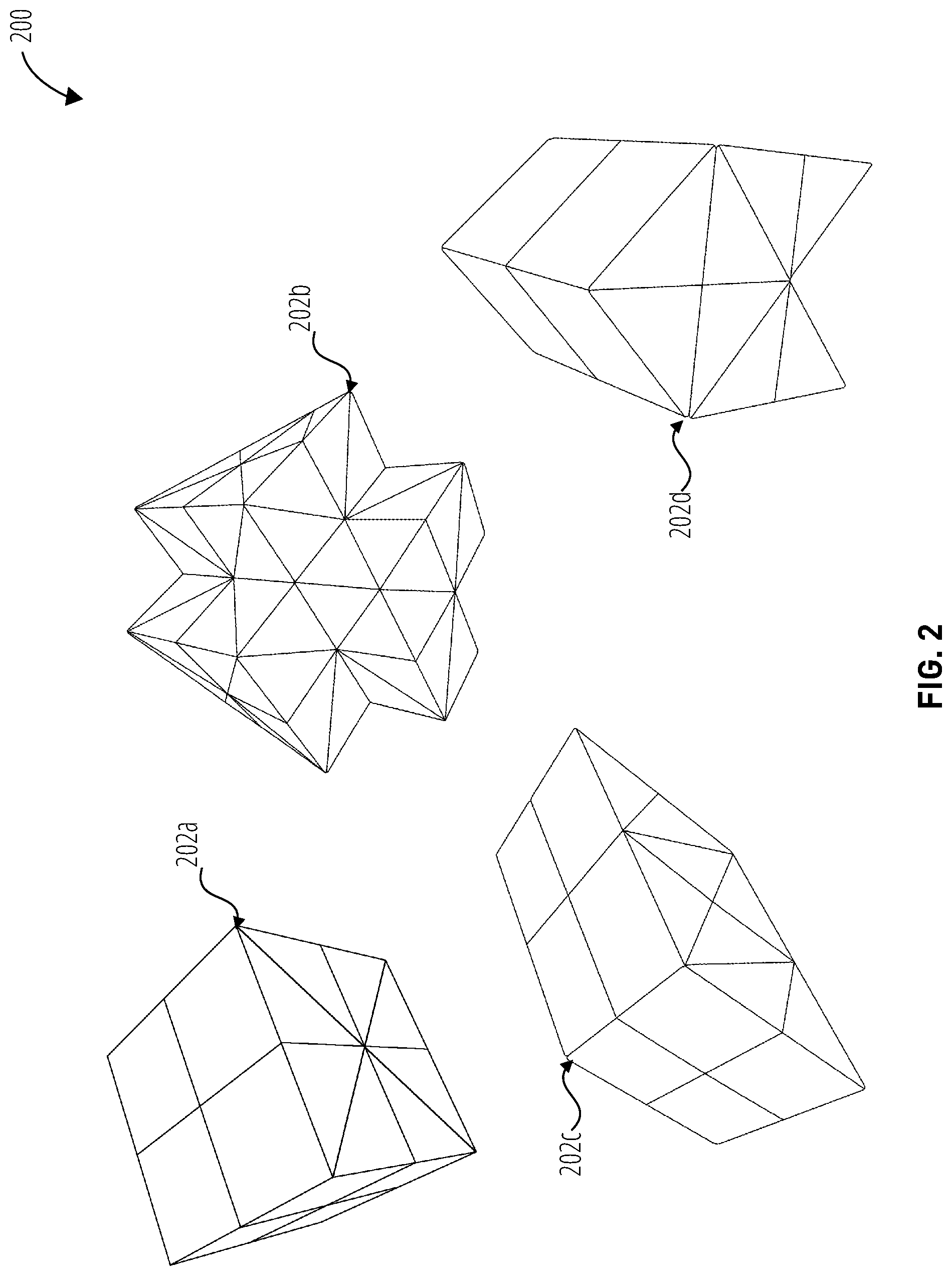 Patent US12097442 Figure 3 – Pentahedral module puzzle