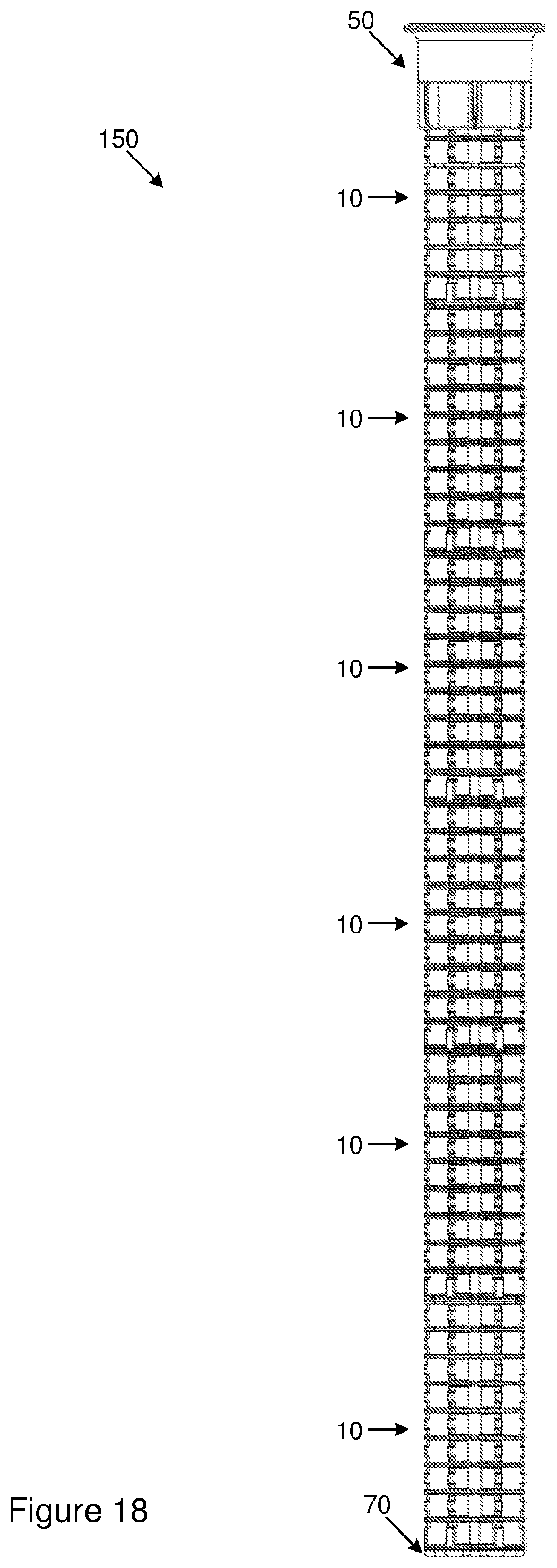 Patent US12097449 Figure 8 – Modular filter element frame