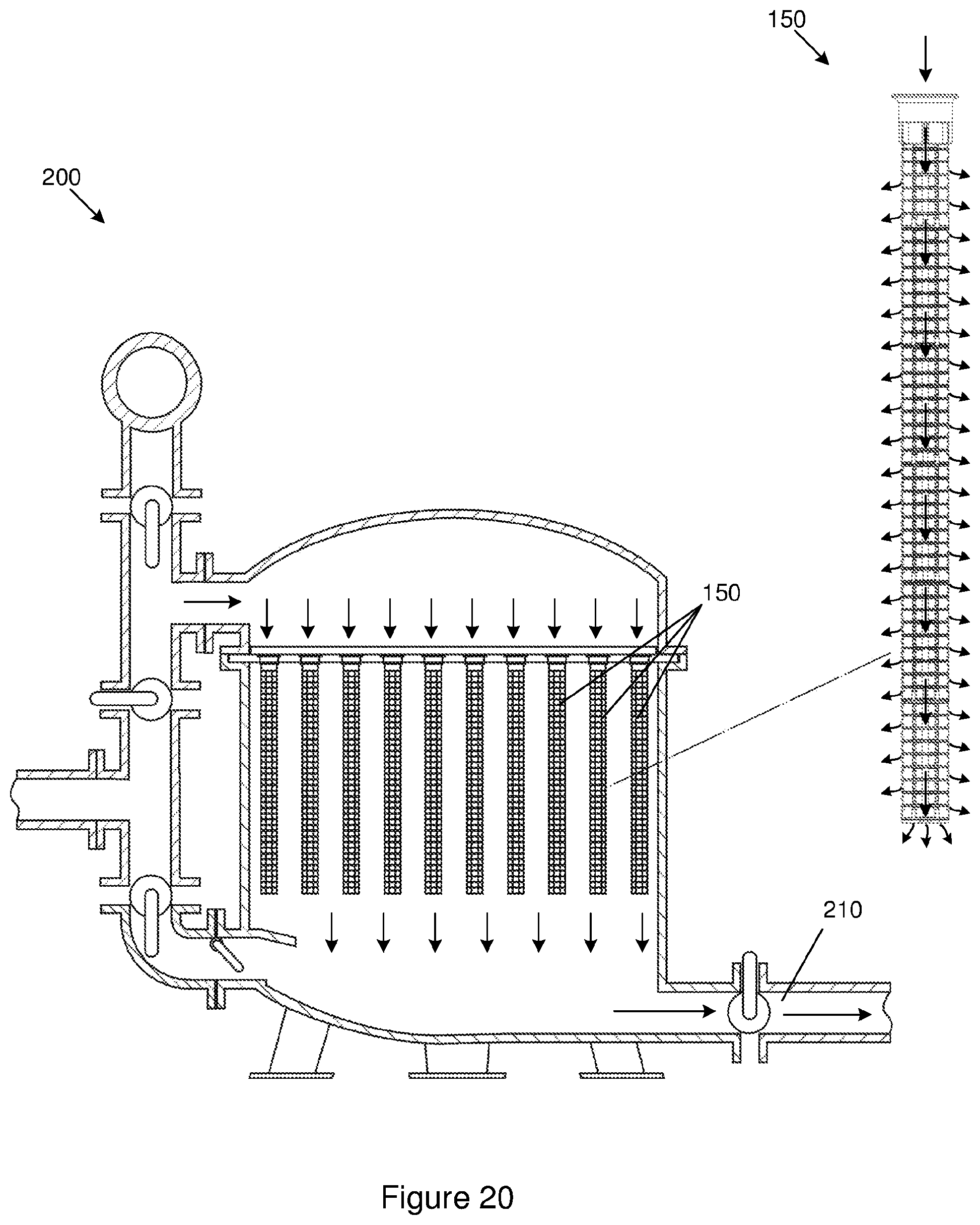 Patent US12097449 Figure 10 – Modular filter element frame
