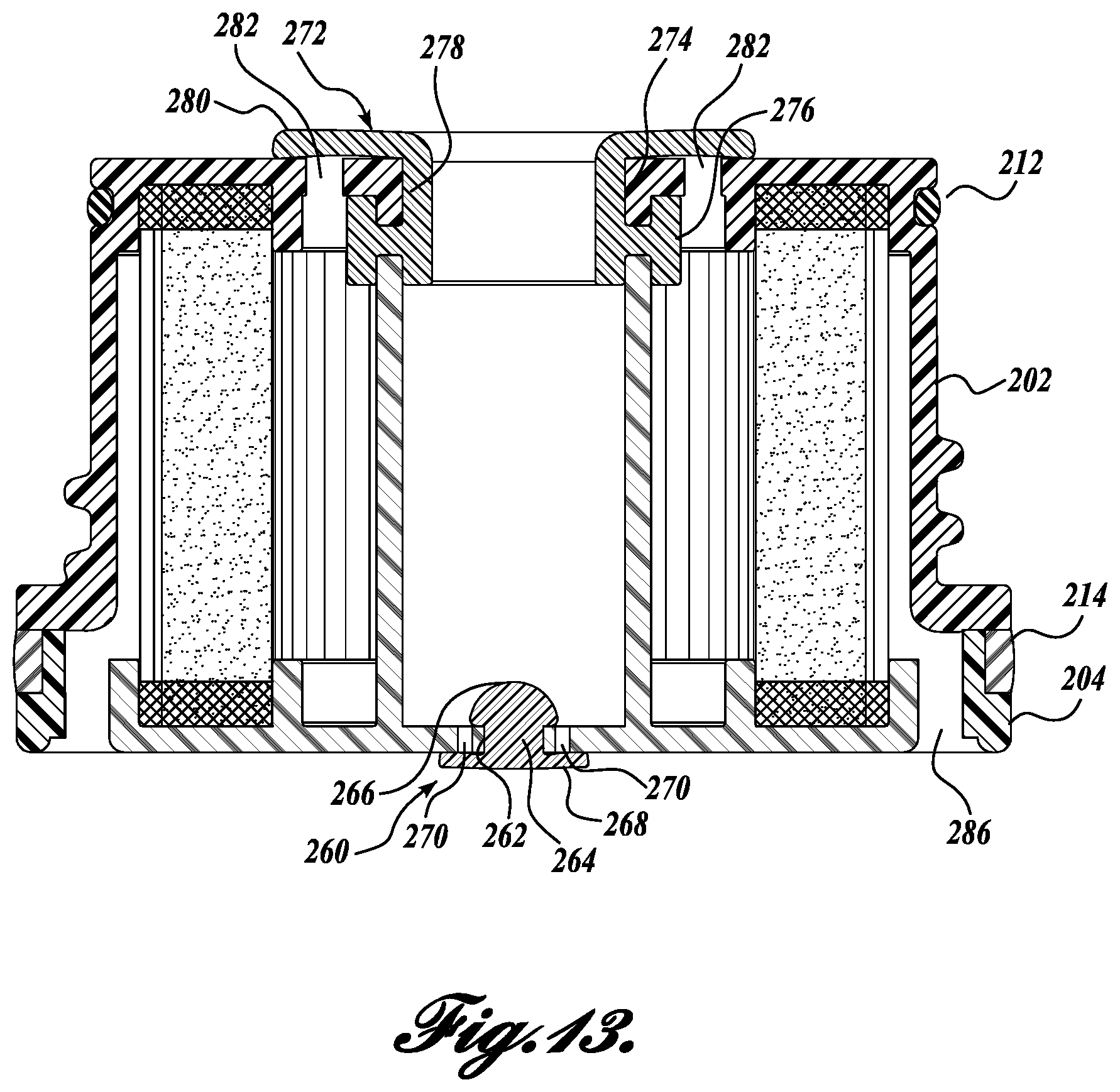 Patent US12097450 Figure 14 – Filtration container assemblies and methods