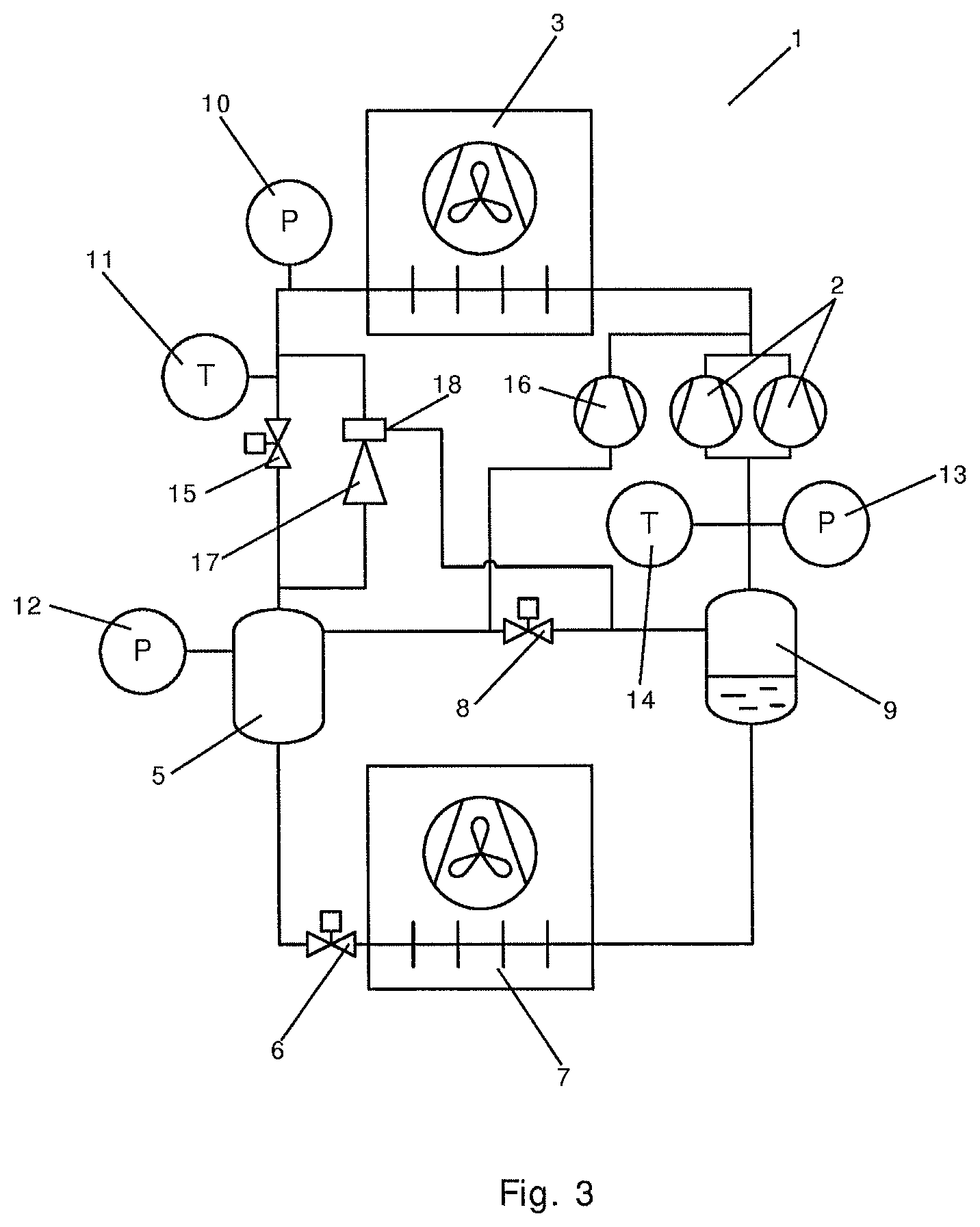 Patent US12097451 Figure 3 – Method for controlling a vapour compression system during gas bypass valve malfunction