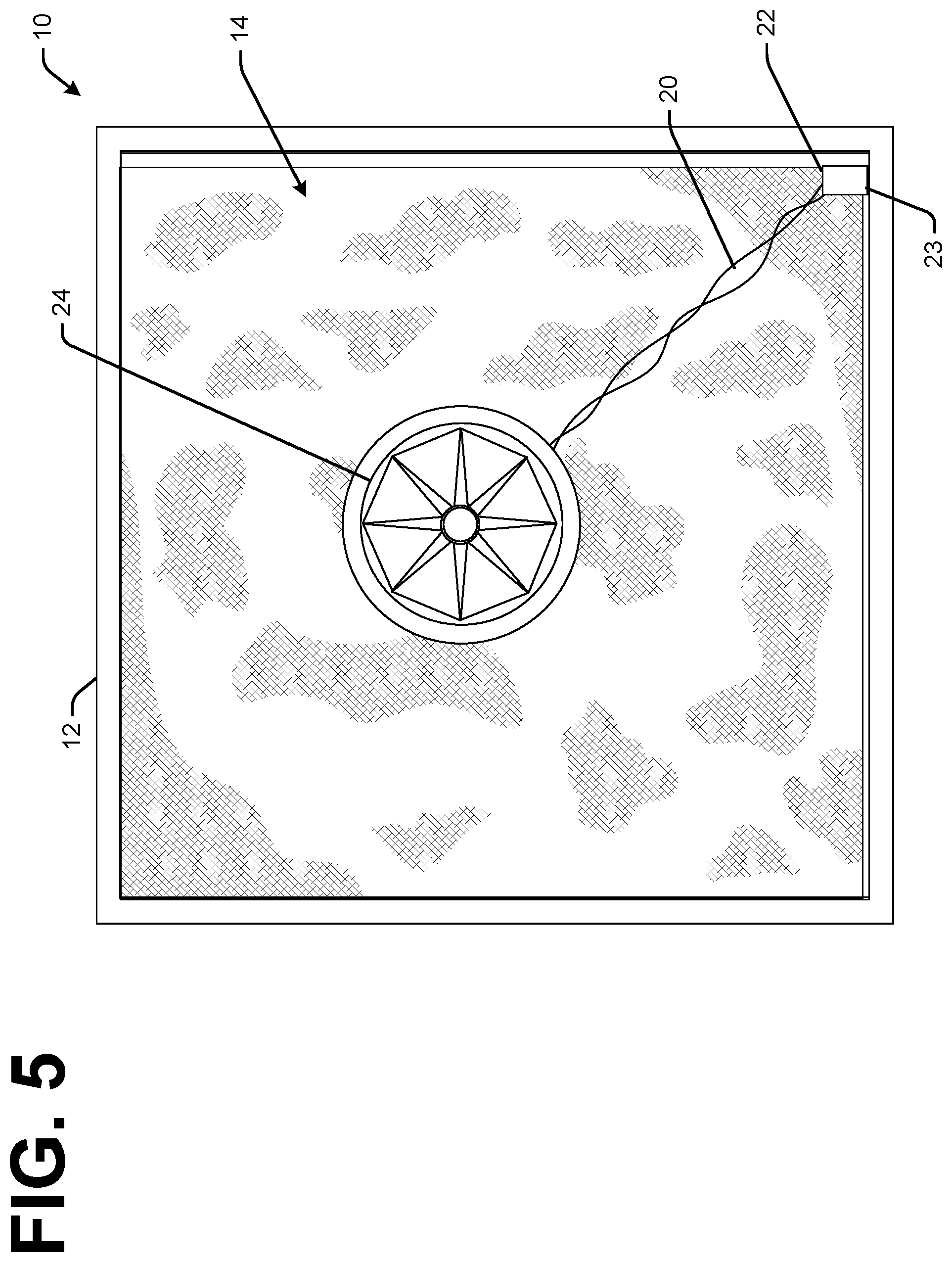 Patent US12097455 Figure 5 – Ultraviolet return vent air filter