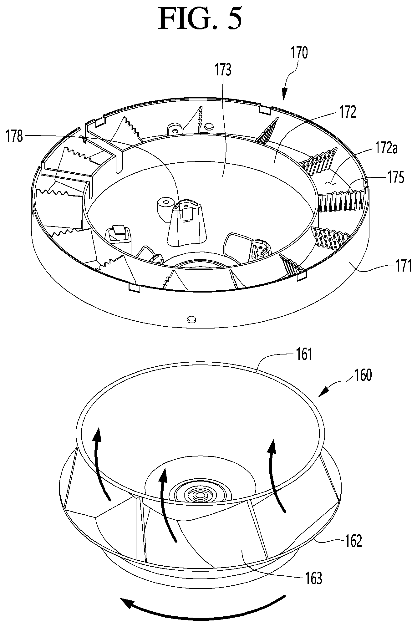 Patent US12097456 Figure 5 – Air purifier
