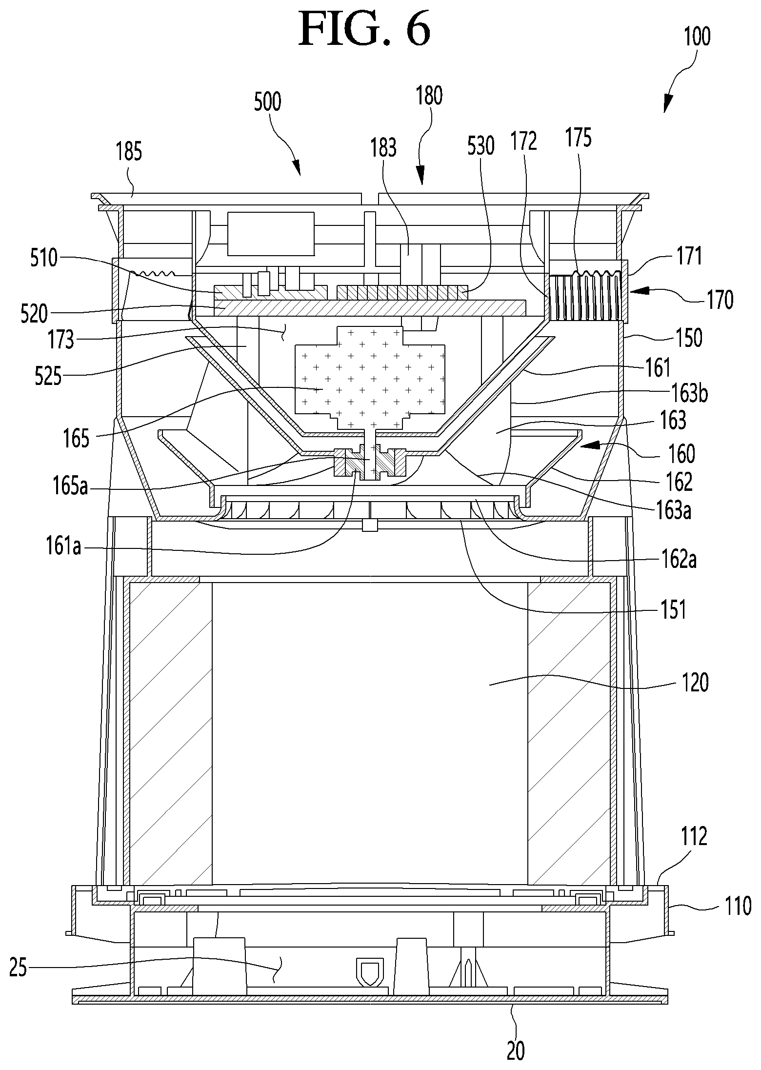 Patent US12097456 Figure 6 – Air purifier