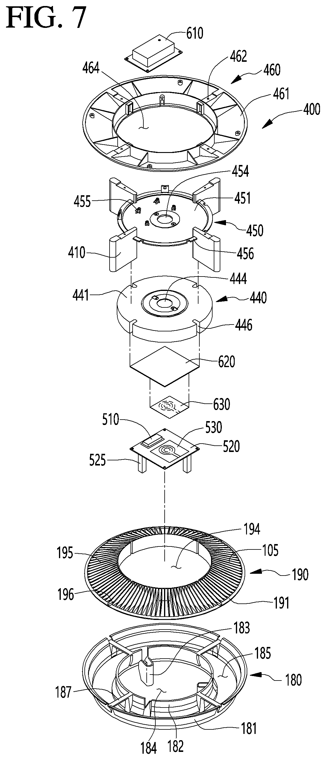 Patent US12097456 Figure 7 – Air purifier