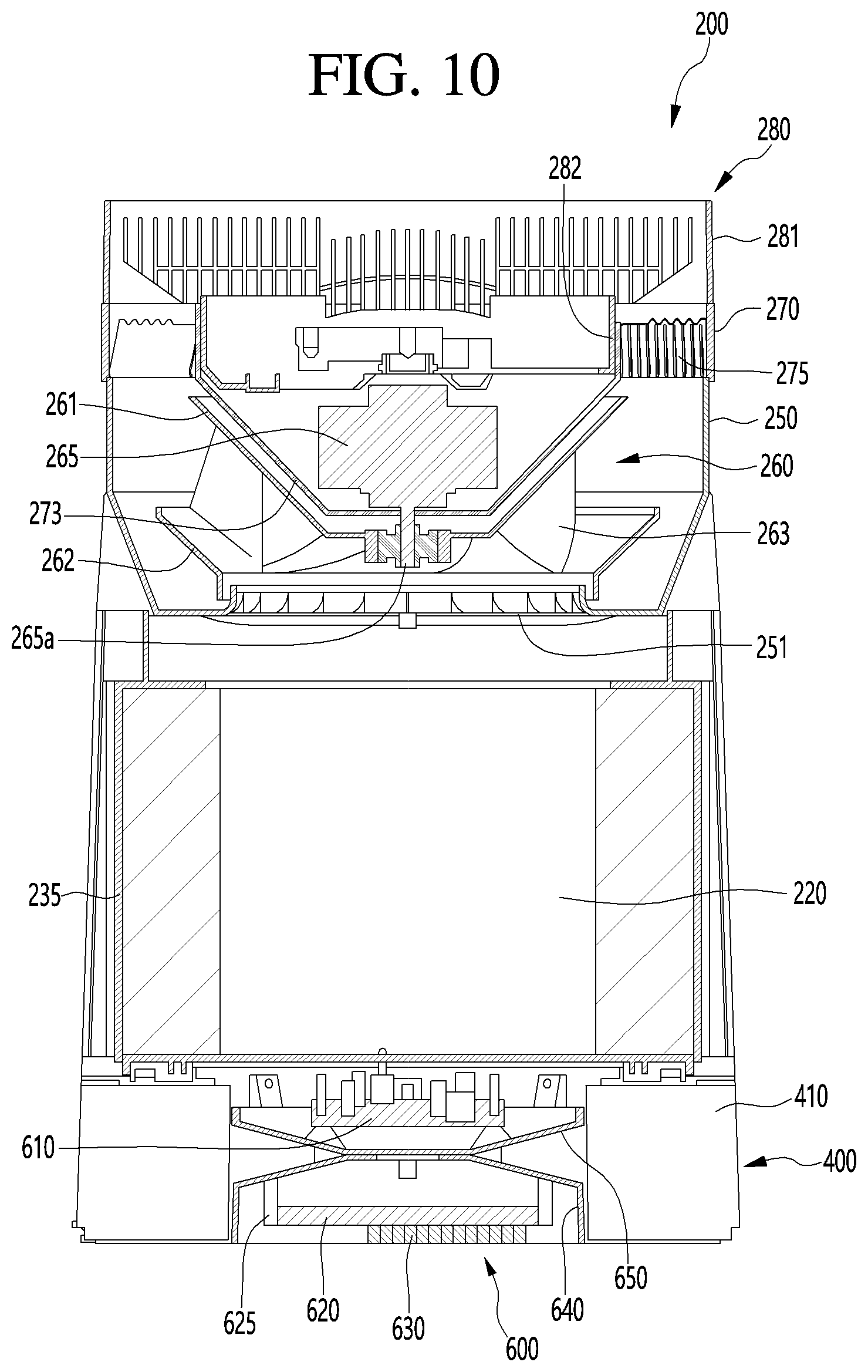 Patent US12097456 Figure 10 – Air purifier