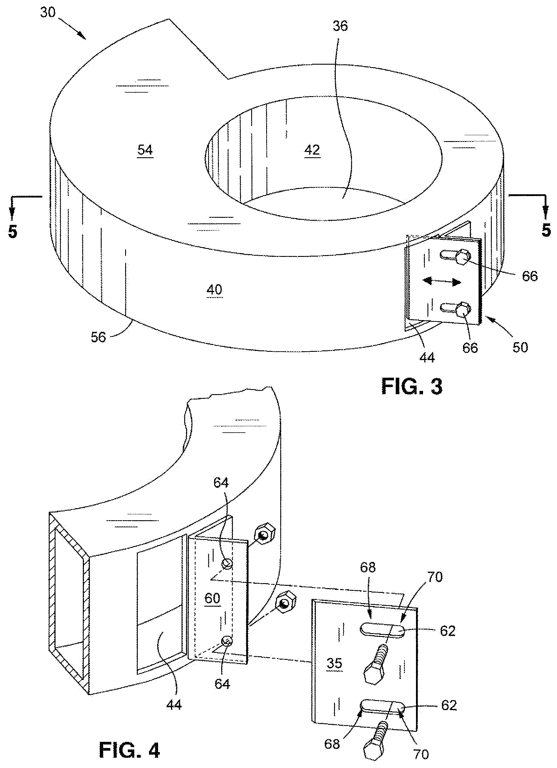 Patent US12097457 Figure 2 – Adjustable abrasive and dust separator