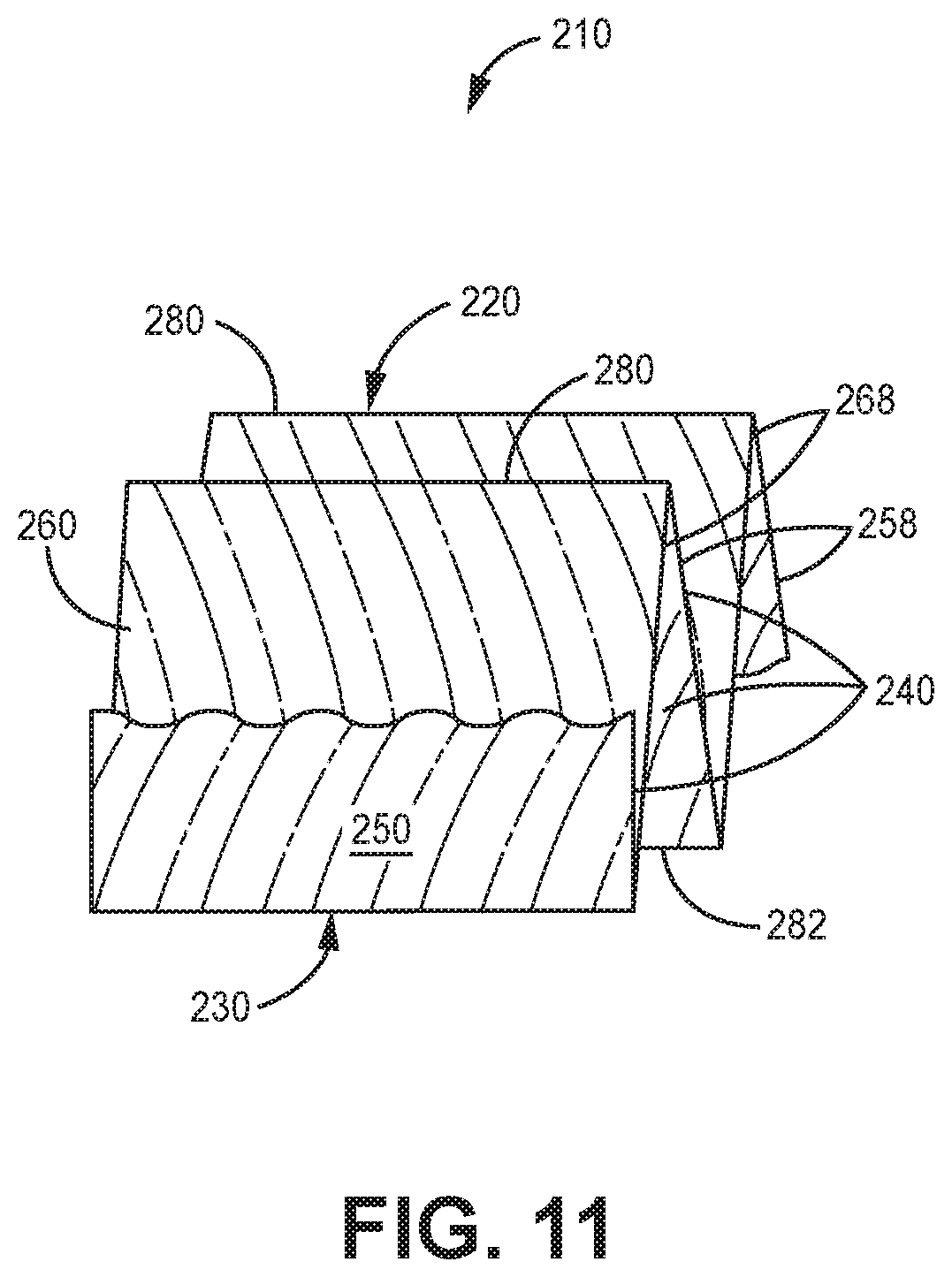 Patent US12097459 Figure 11 – Fluted filtration media, filtration media packs, and filtration elements