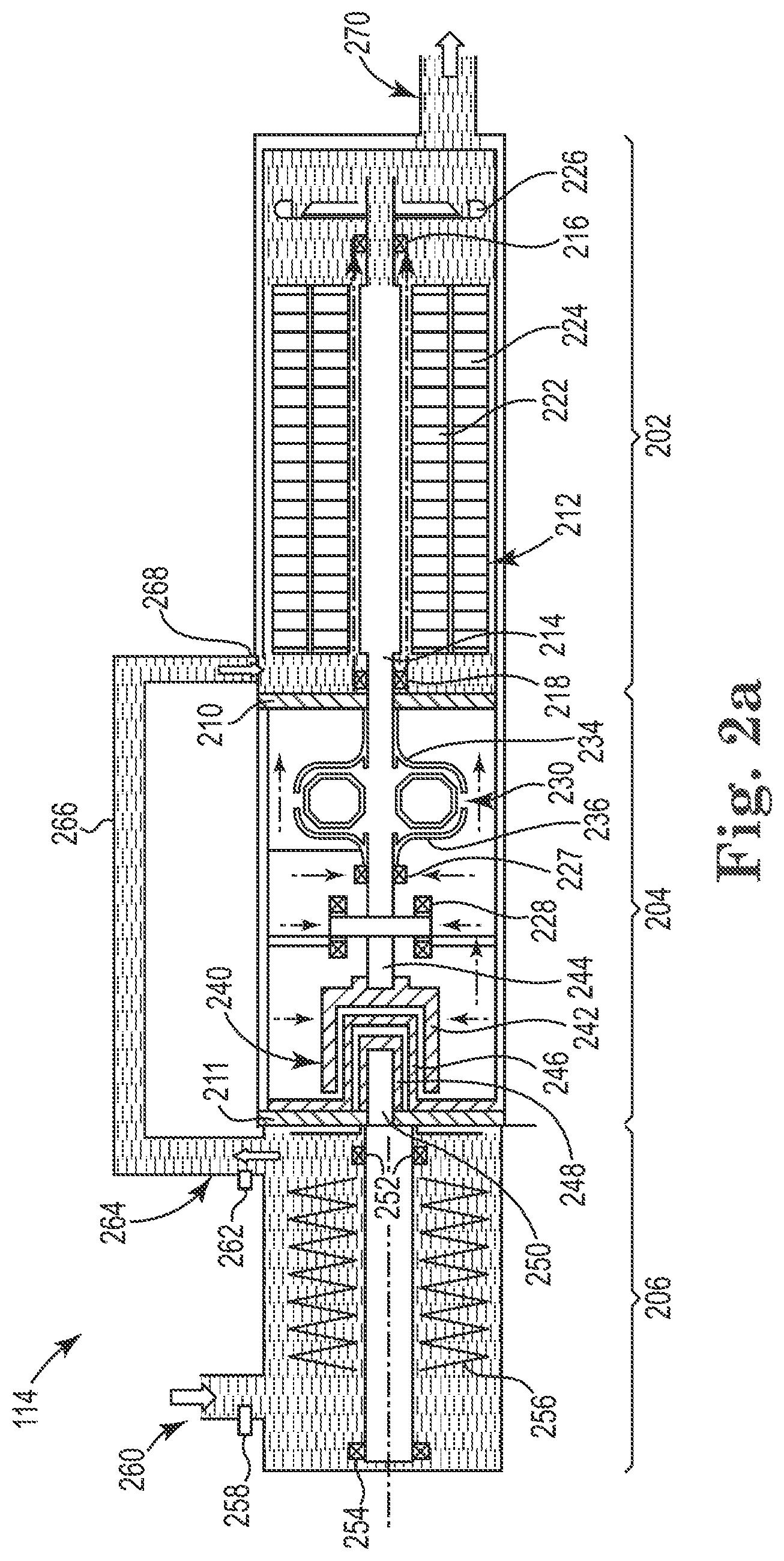 Patent US12097466 Figure 3 – Submerged water desalination system pump lubricated with product water