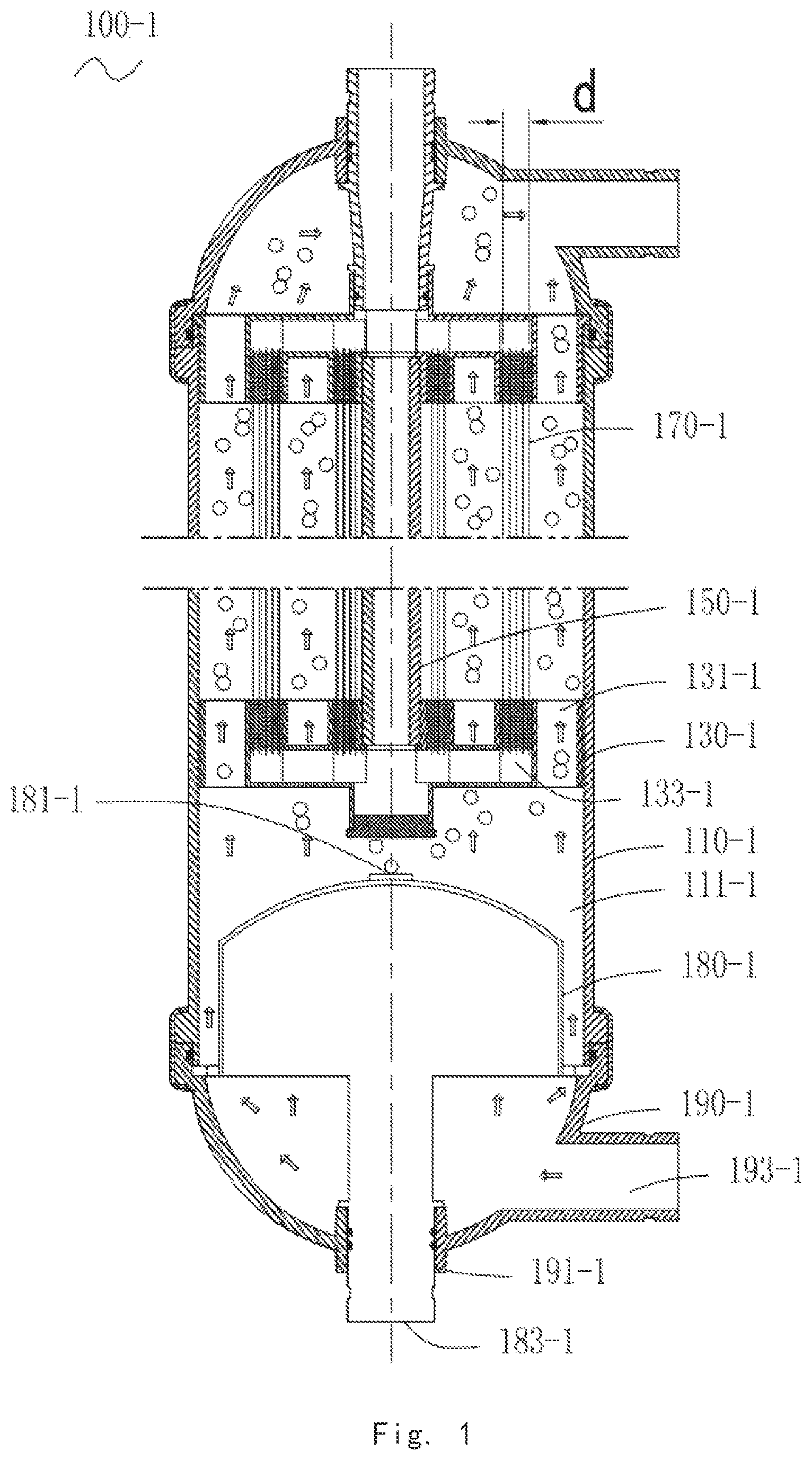 Patent US12097468 Figure 1 – External pressure type hollow fiber membrane component, filtration membrane component, and membrane filtration module