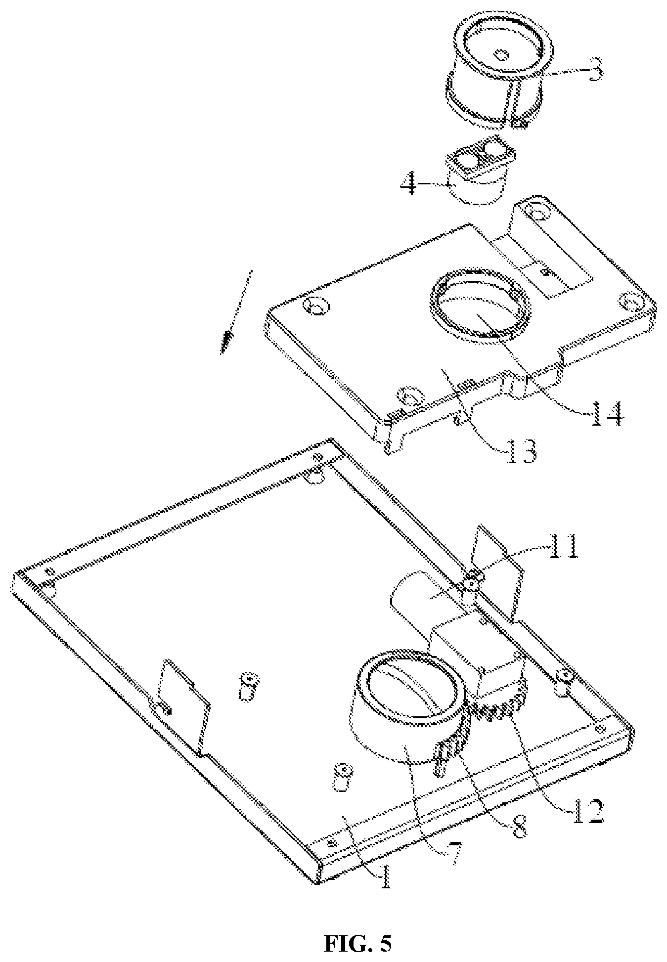 Patent US12097477 Figure 5 – Automatic compounding machine for food and medicine preparation