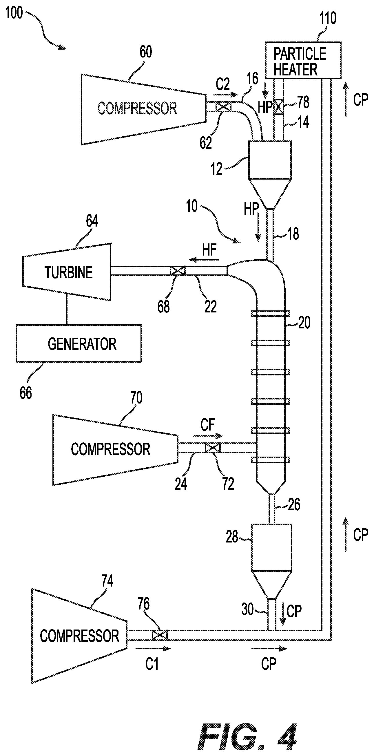 Patent US12097489 Figure 5 – Expanded bed direct-contact system and heat exchanger and chemical reactor using the same