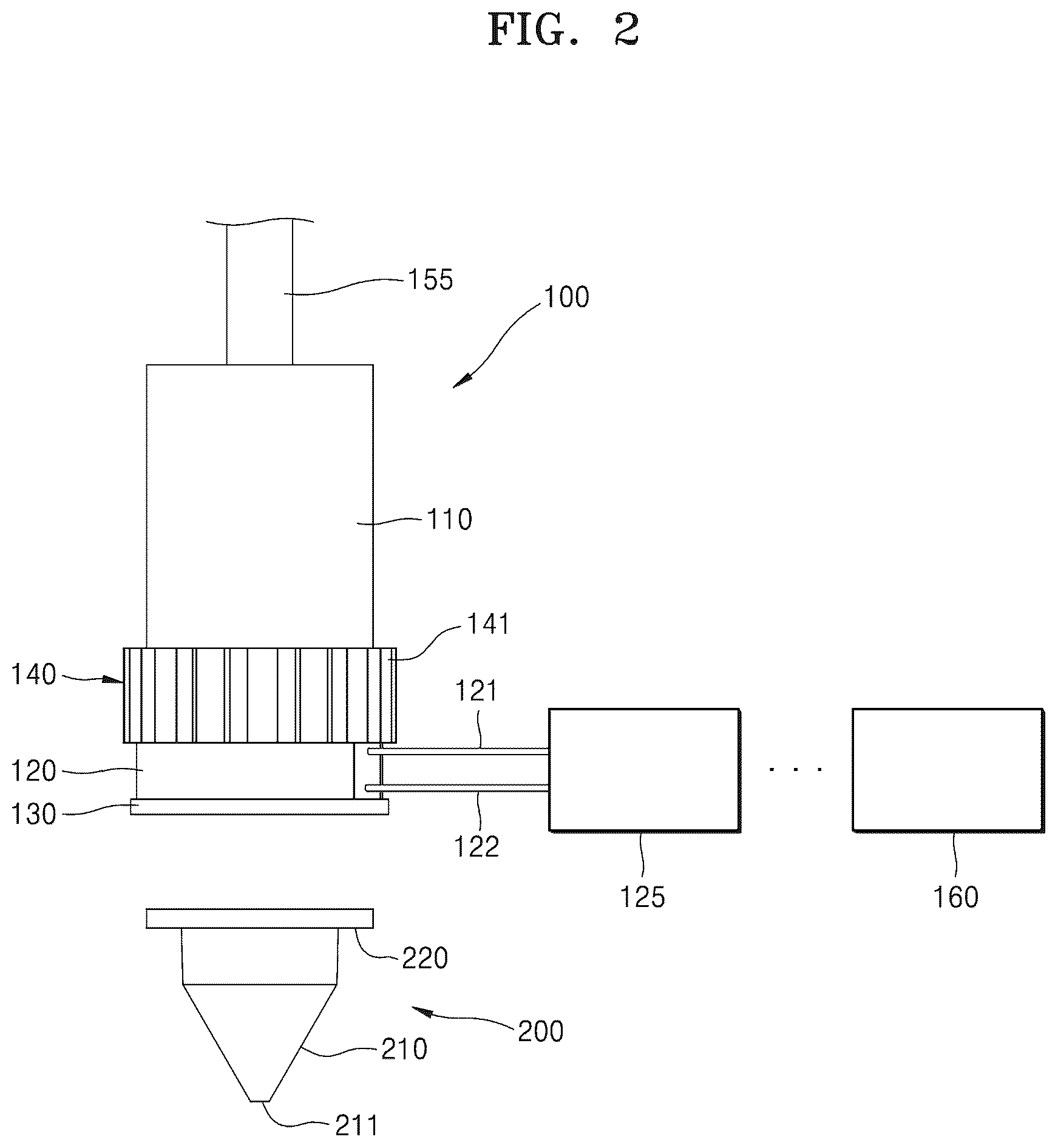 Patent US12097490 Figure 2 – Apparatus for analyzing samples including a temperature controlling member to adjust bonding force of a pipette tip