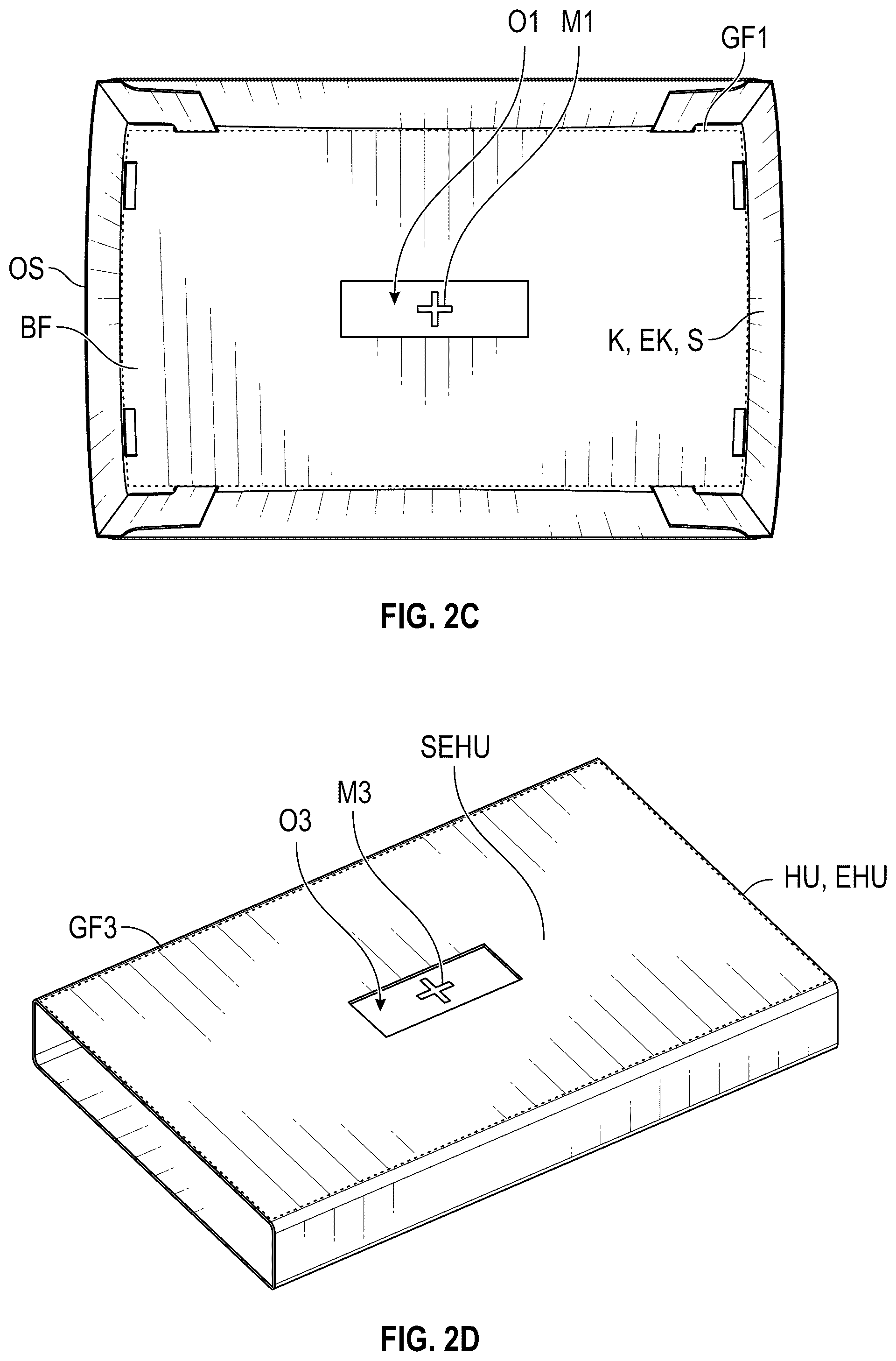 Patent US12097493 Figure 4 – Kit including planar sample carrier with absorbent membrane layer and box