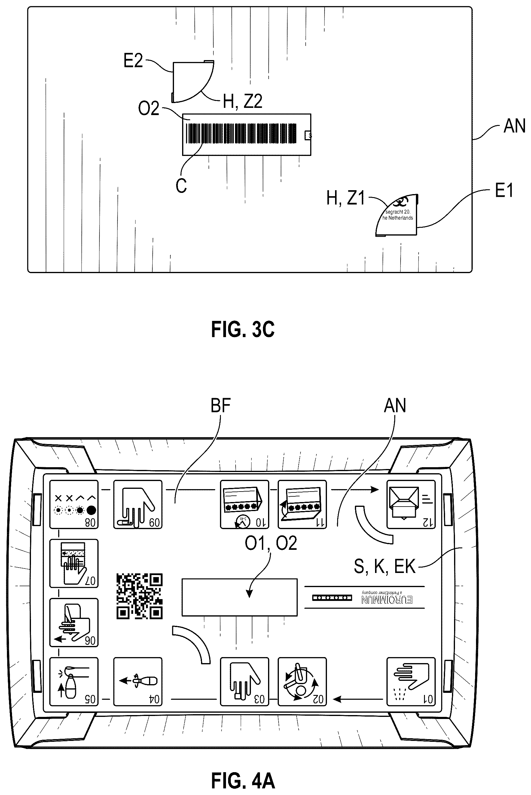 Patent US12097493 Figure 6 – Kit including planar sample carrier with absorbent membrane layer and box