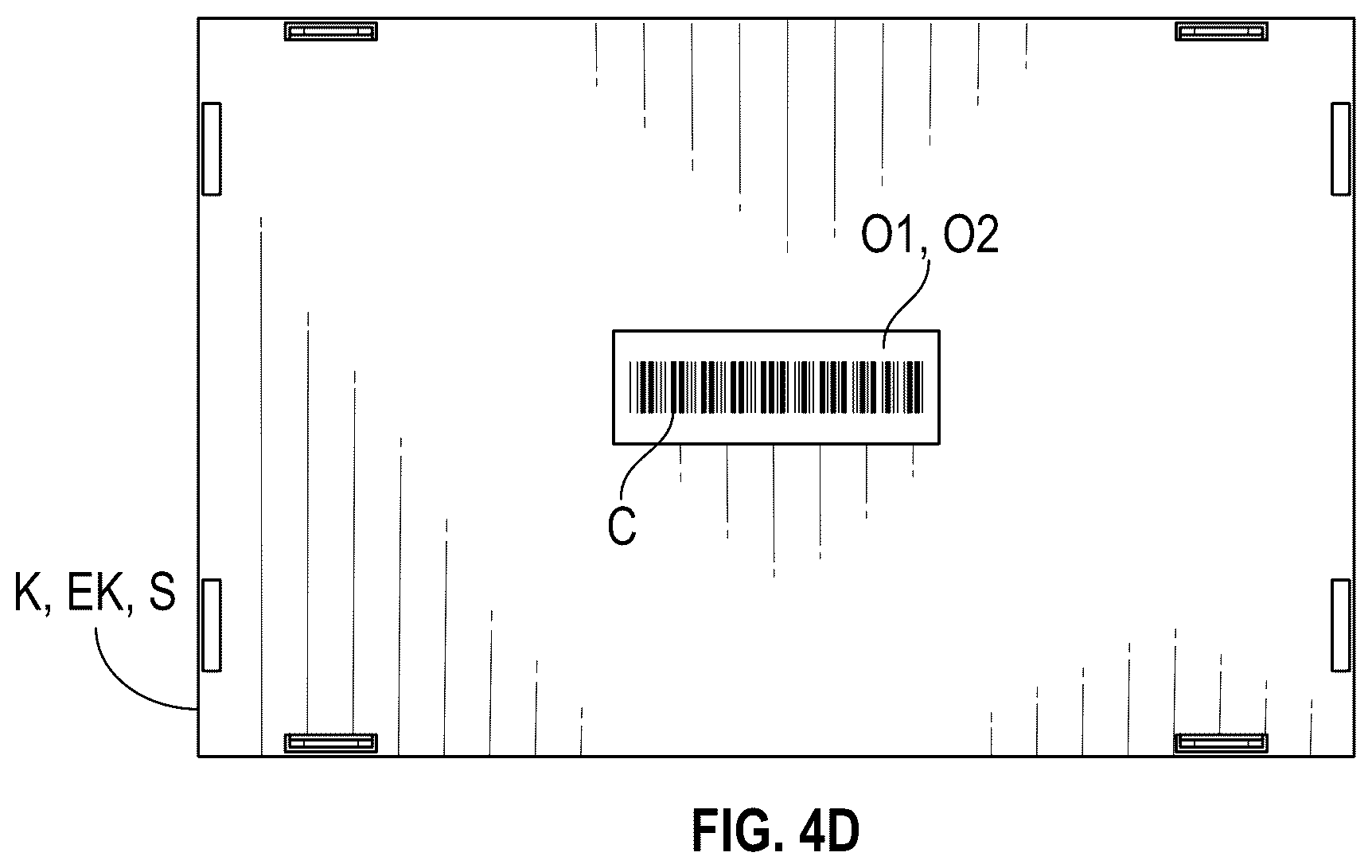 Patent US12097493 Figure 8 – Kit including planar sample carrier with absorbent membrane layer and box