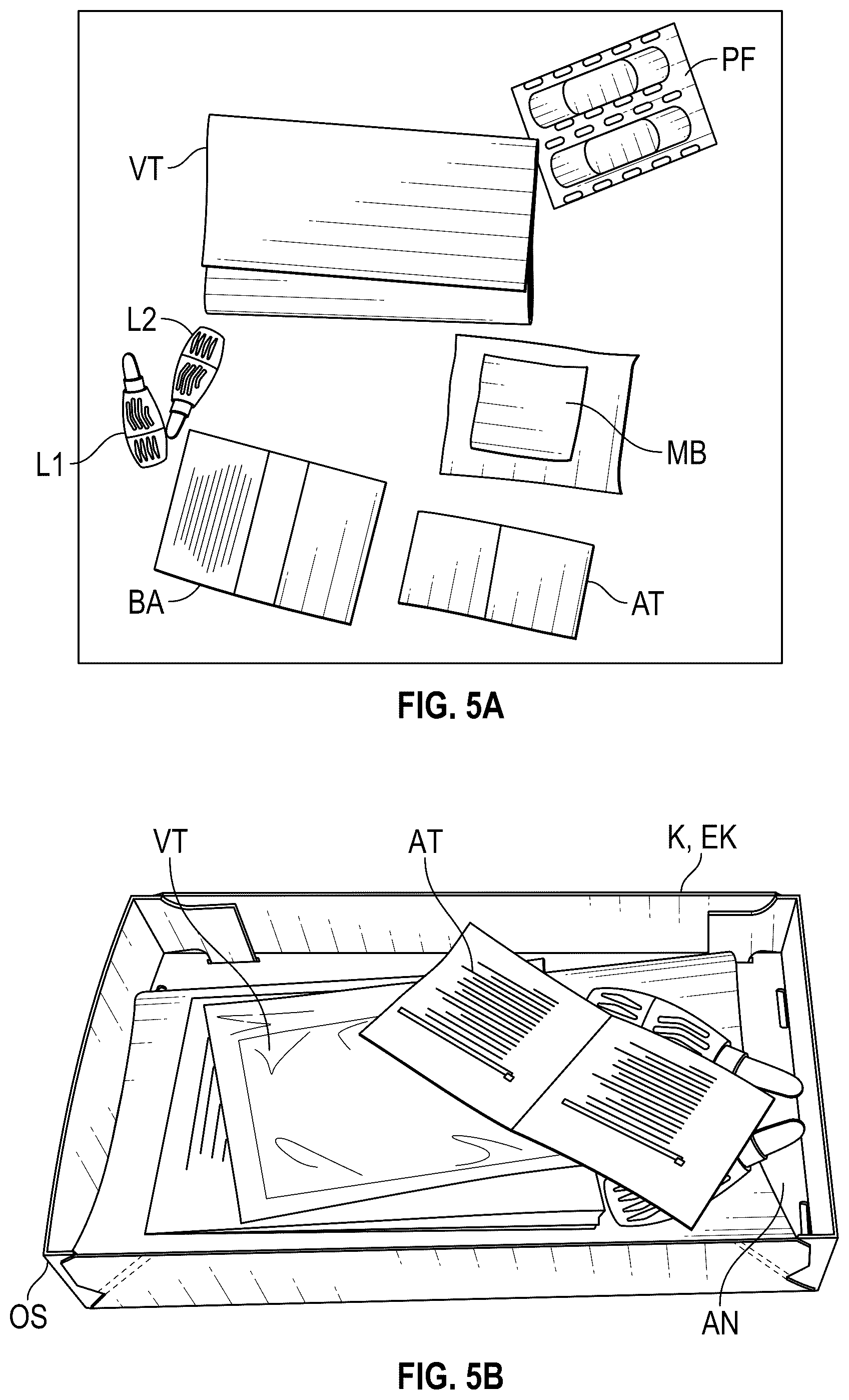 Patent US12097493 Figure 9 – Kit including planar sample carrier with absorbent membrane layer and box
