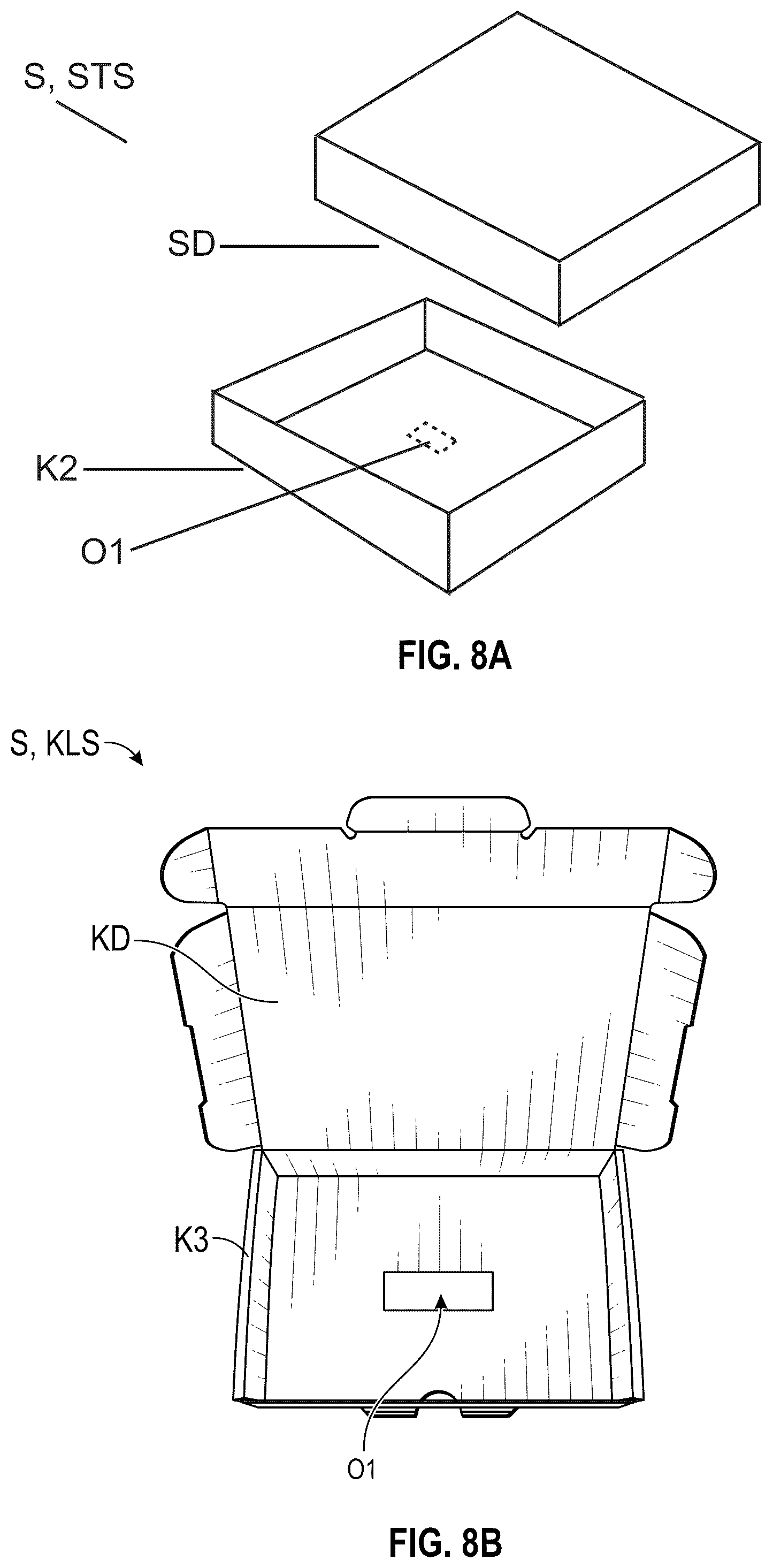 Patent US12097493 Figure 14 – Kit including planar sample carrier with absorbent membrane layer and box