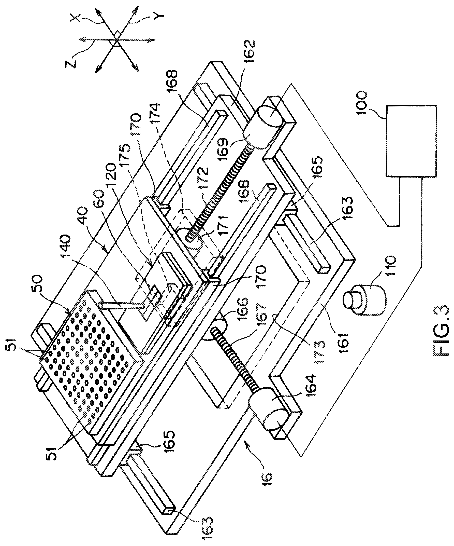 Patent US12097497 Figure 3 – Cell accommodating chip