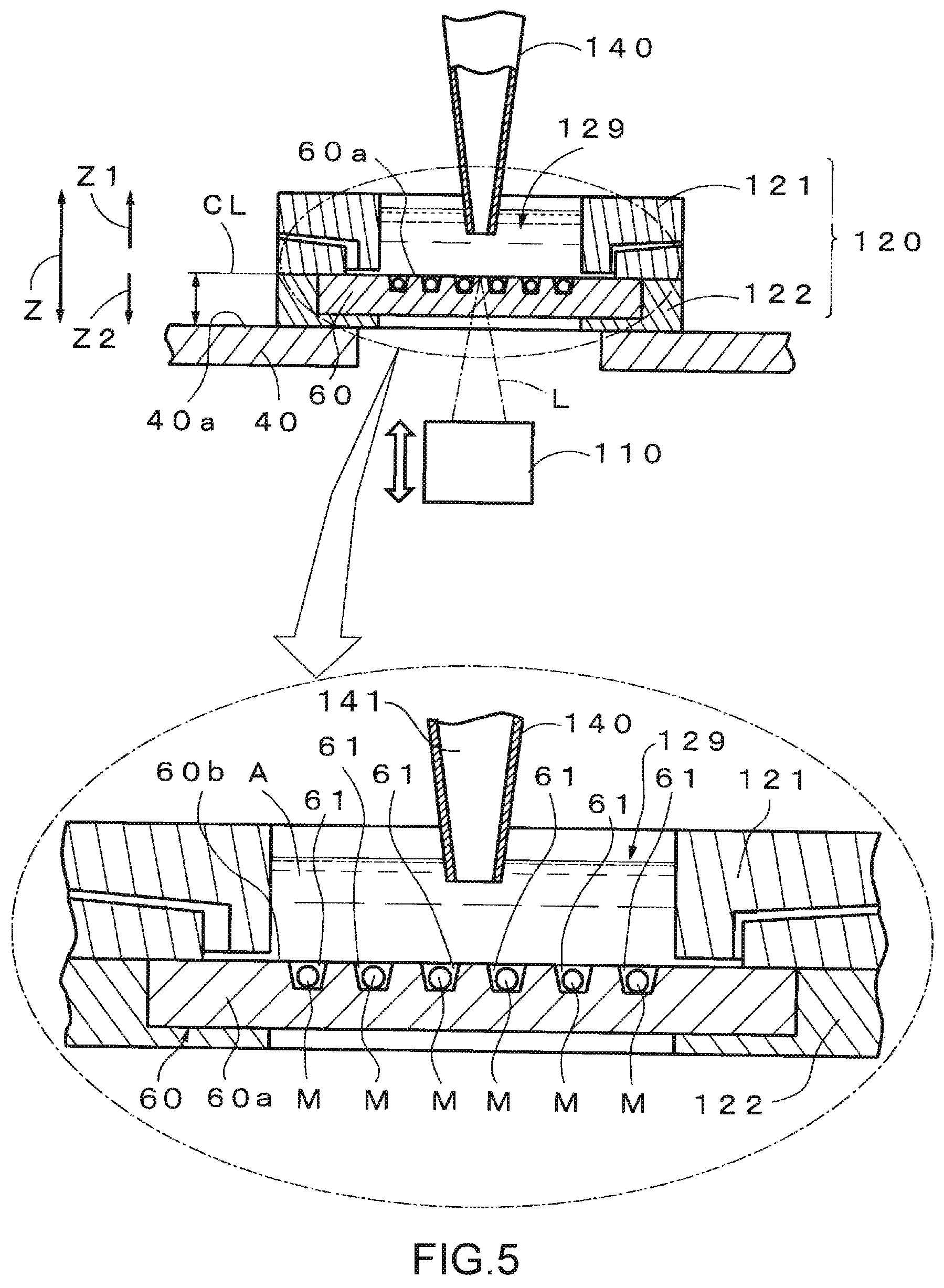 Patent US12097497 Figure 5 – Cell accommodating chip