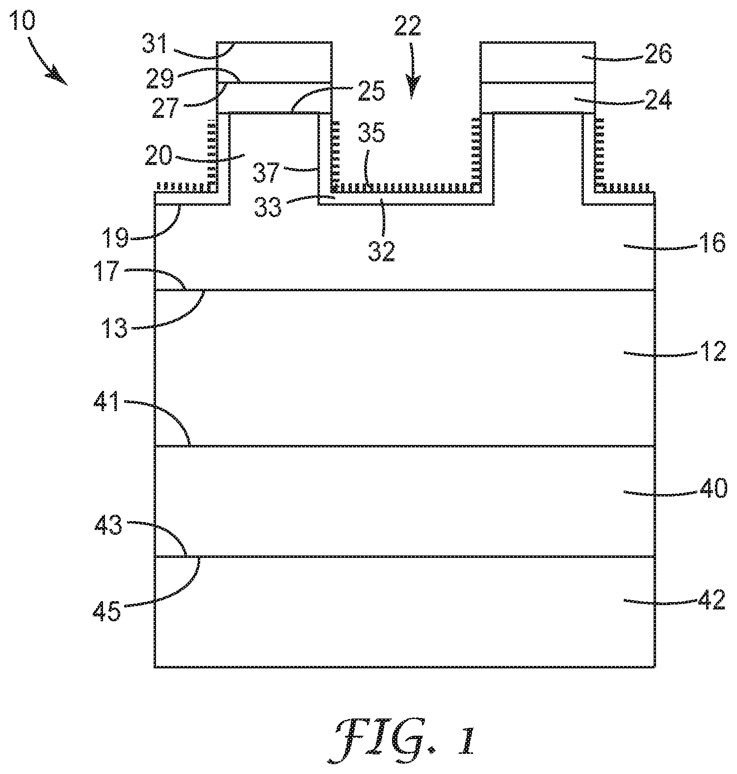 Patent US12097498 — Nanopatterned films with patterned surface chemistry — Figure 1