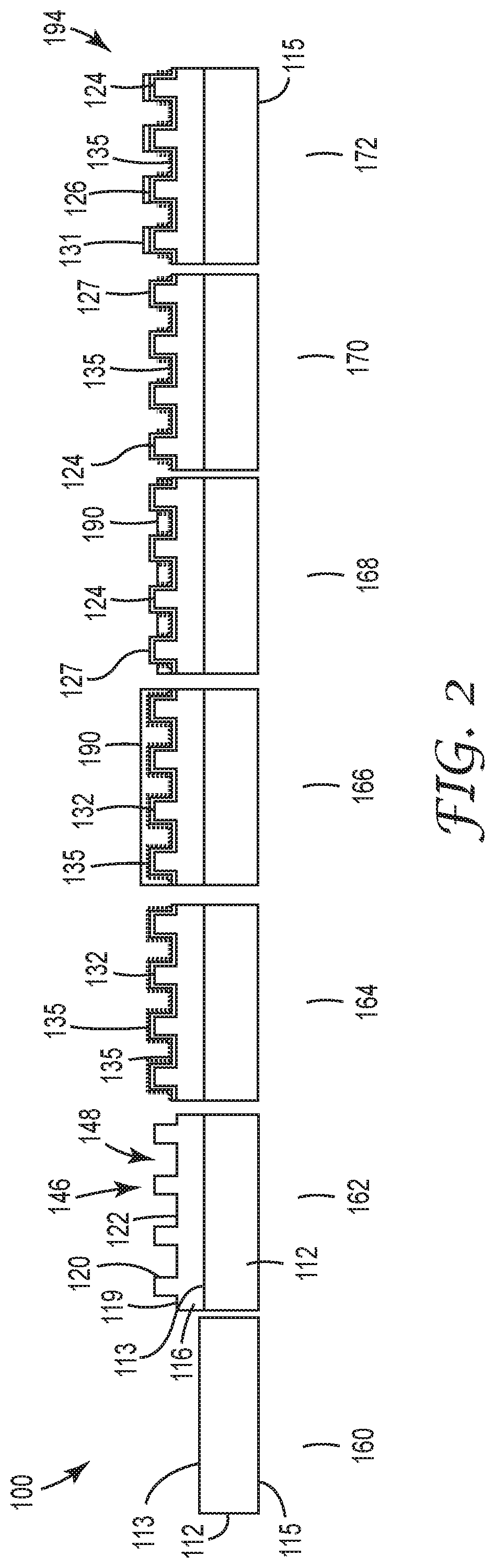 Patent US12097498 Figure 2 – Nanopatterned films with patterned surface chemistry